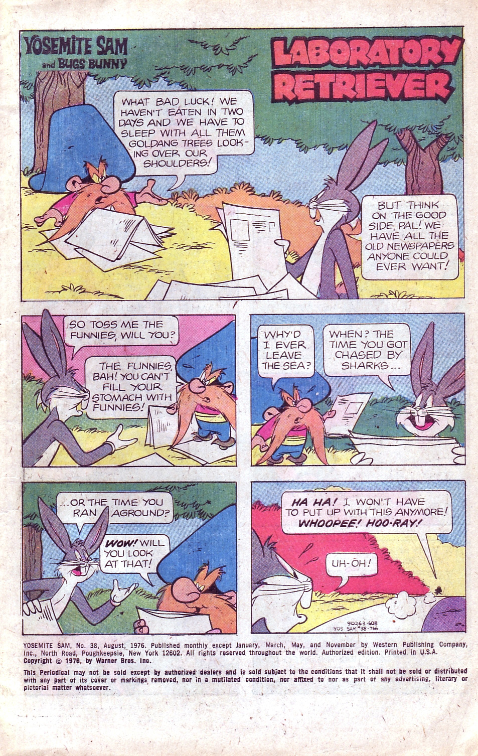 Read online Yosemite Sam and Bugs Bunny comic -  Issue #38 - 3
