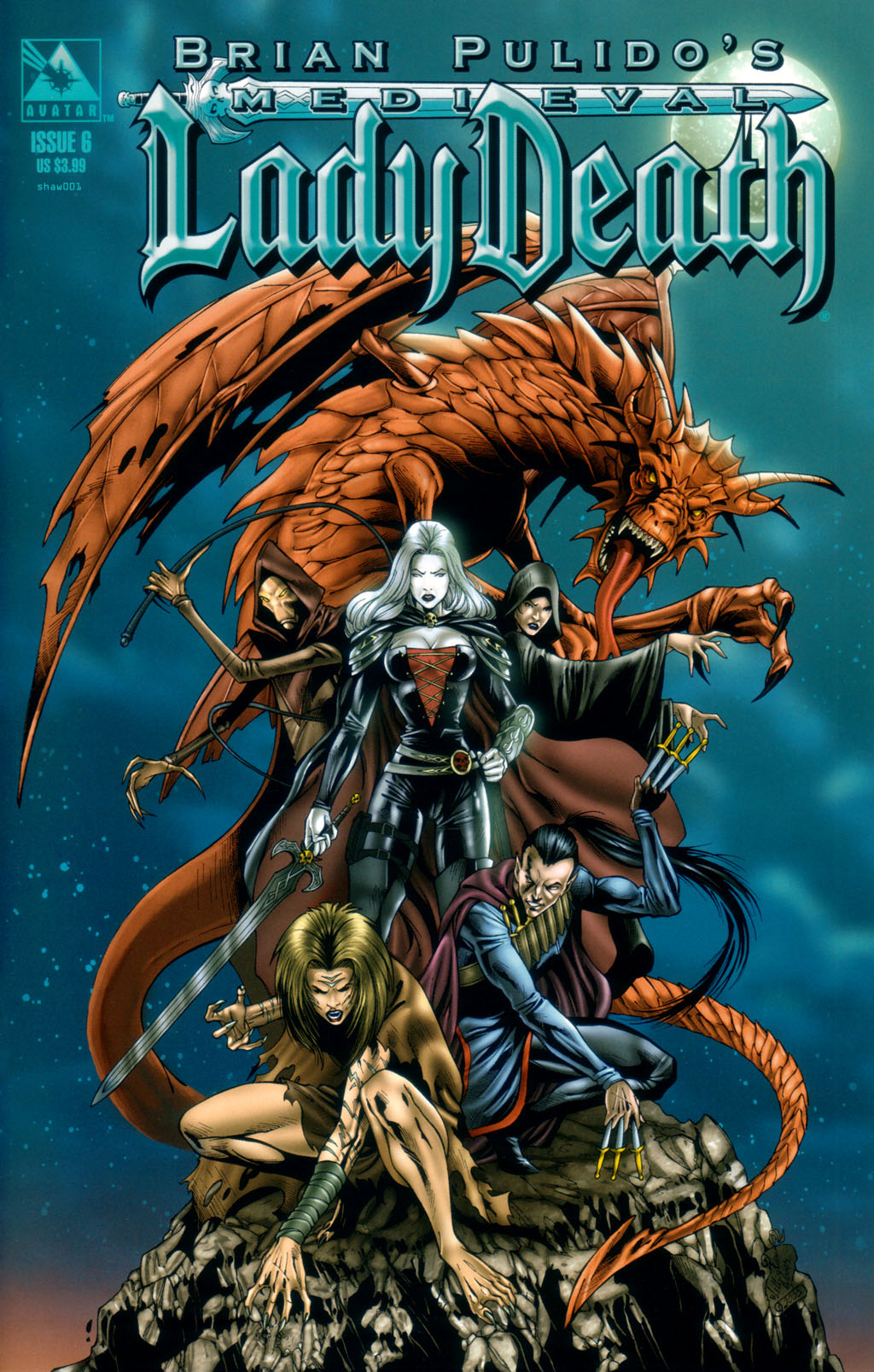 Read online Brian Pulido's Medieval Lady Death comic -  Issue #6 - 1