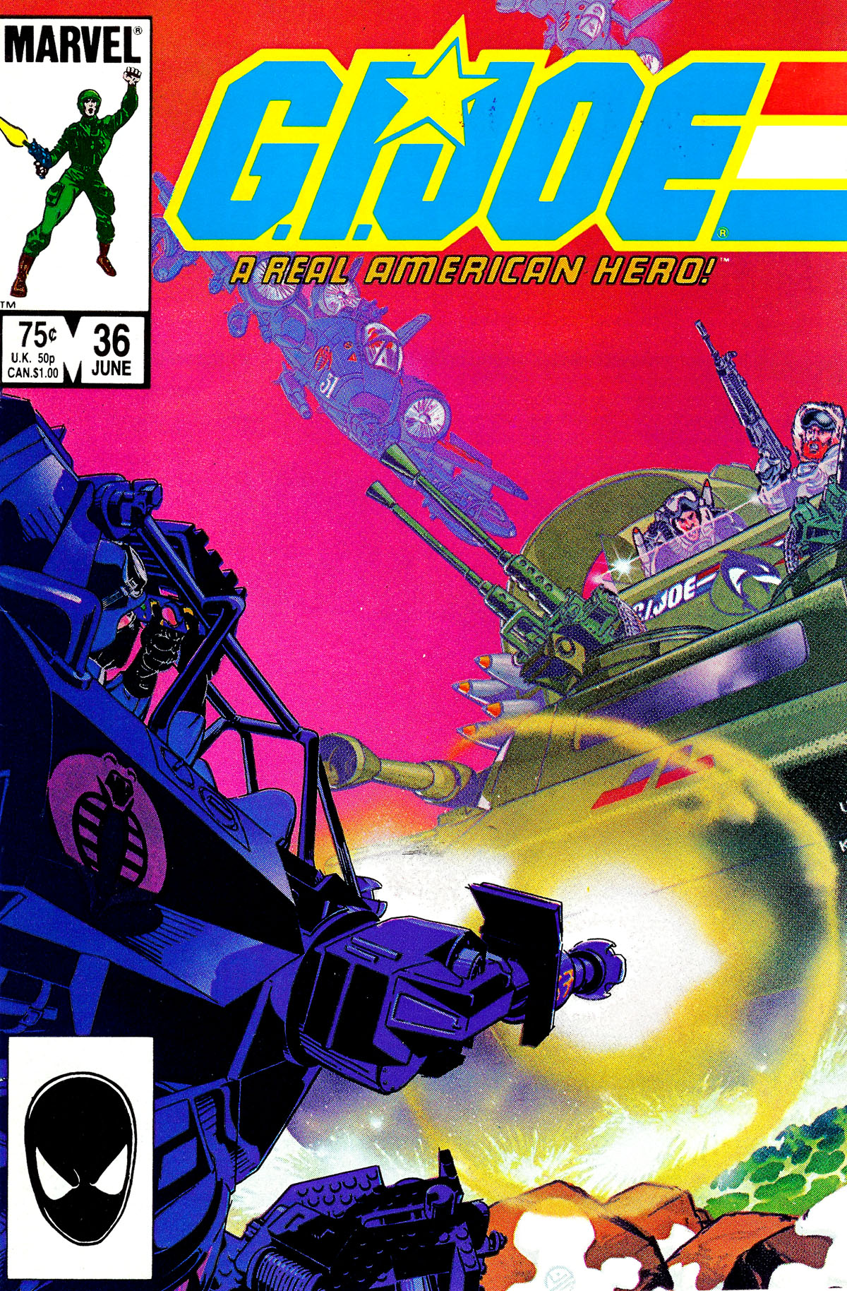Read online G.I. Joe: A Real American Hero comic -  Issue #36 - 1