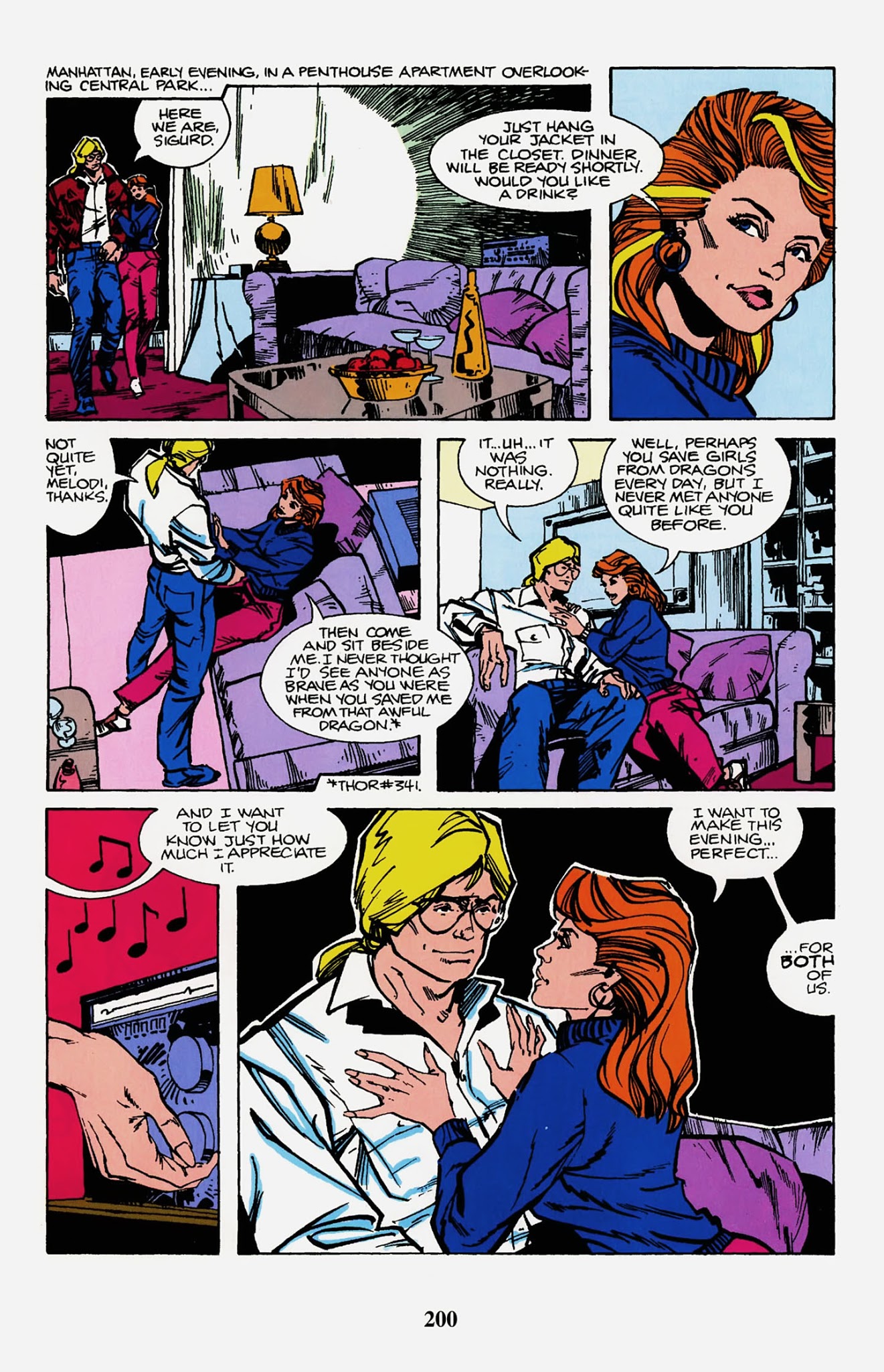 Read online Thor Visionaries: Walter Simonson comic -  Issue # TPB 1 - 202
