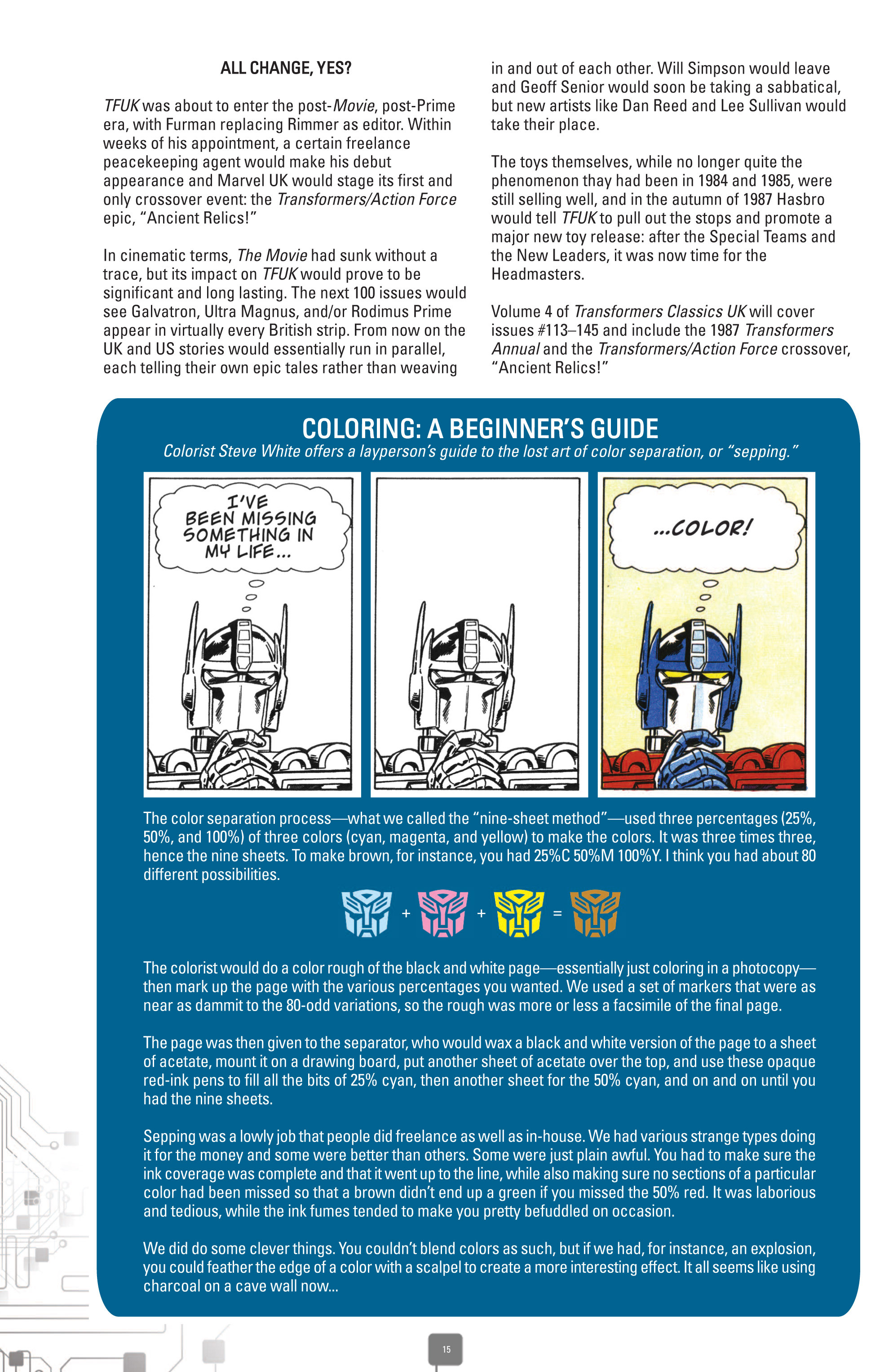 Read online The Transformers Classics UK comic -  Issue # TPB 3 - 16