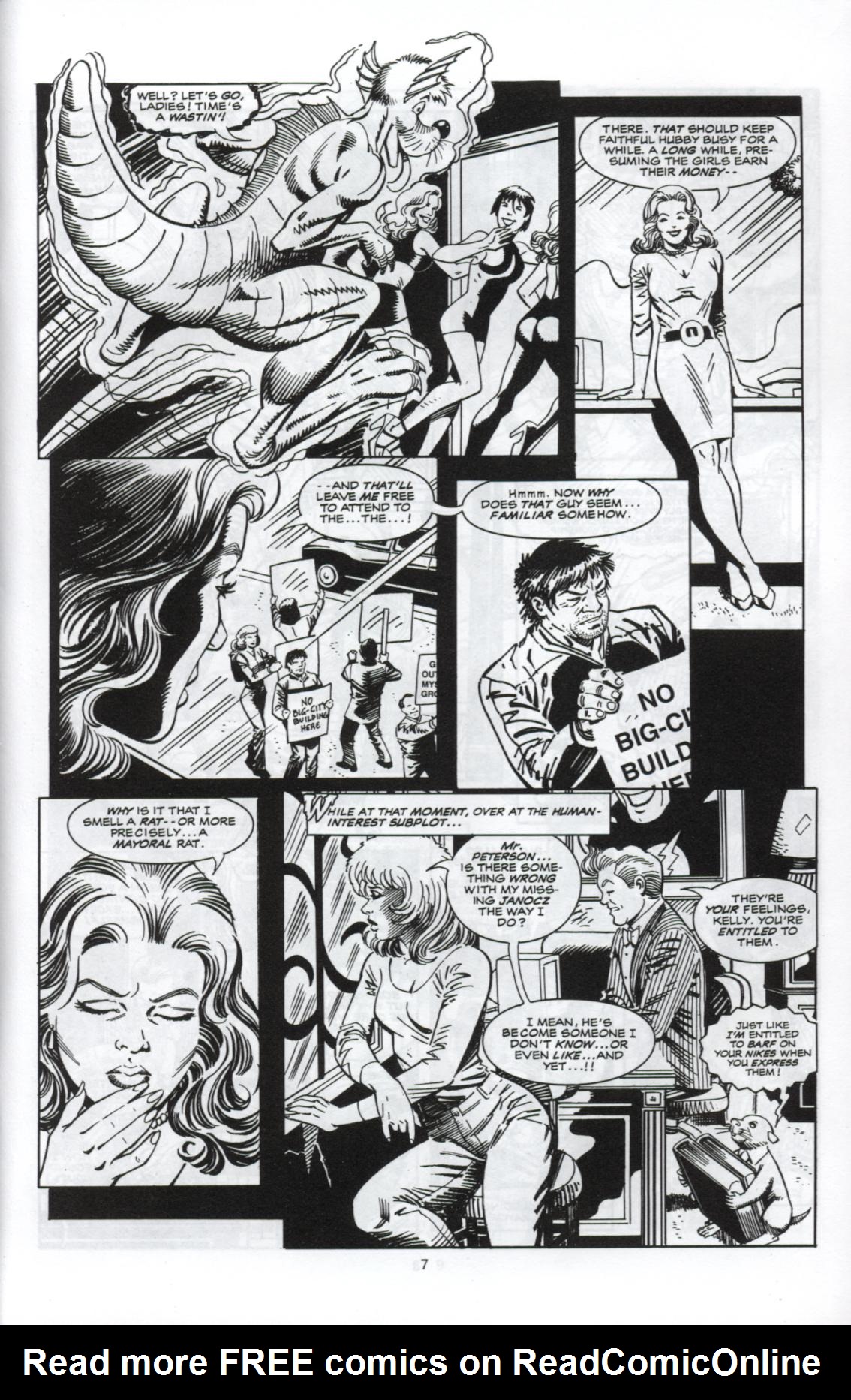 Read online Soulsearchers and Company comic -  Issue #35 - 8