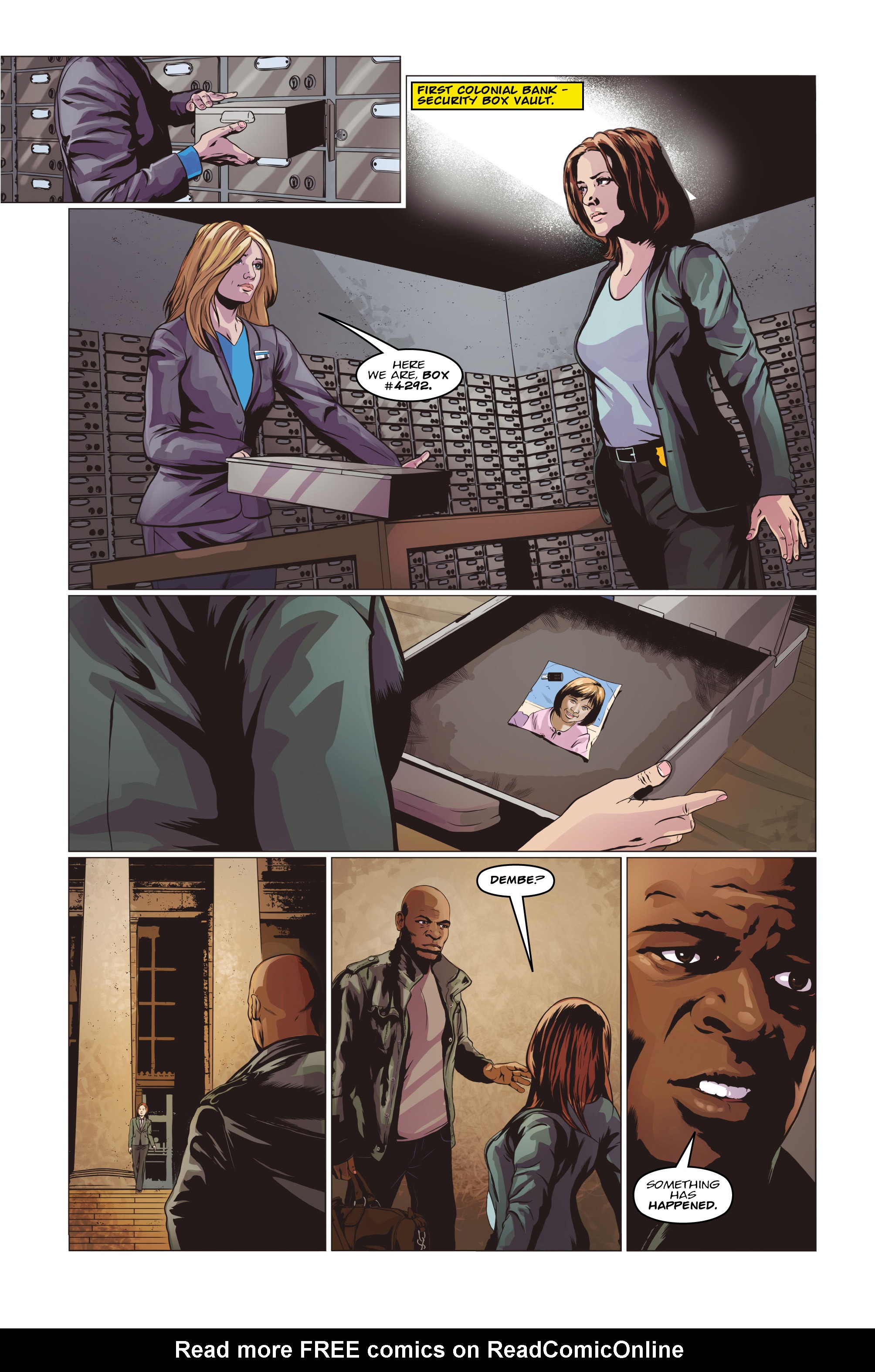 Read online The Blacklist comic -  Issue #3 - 21