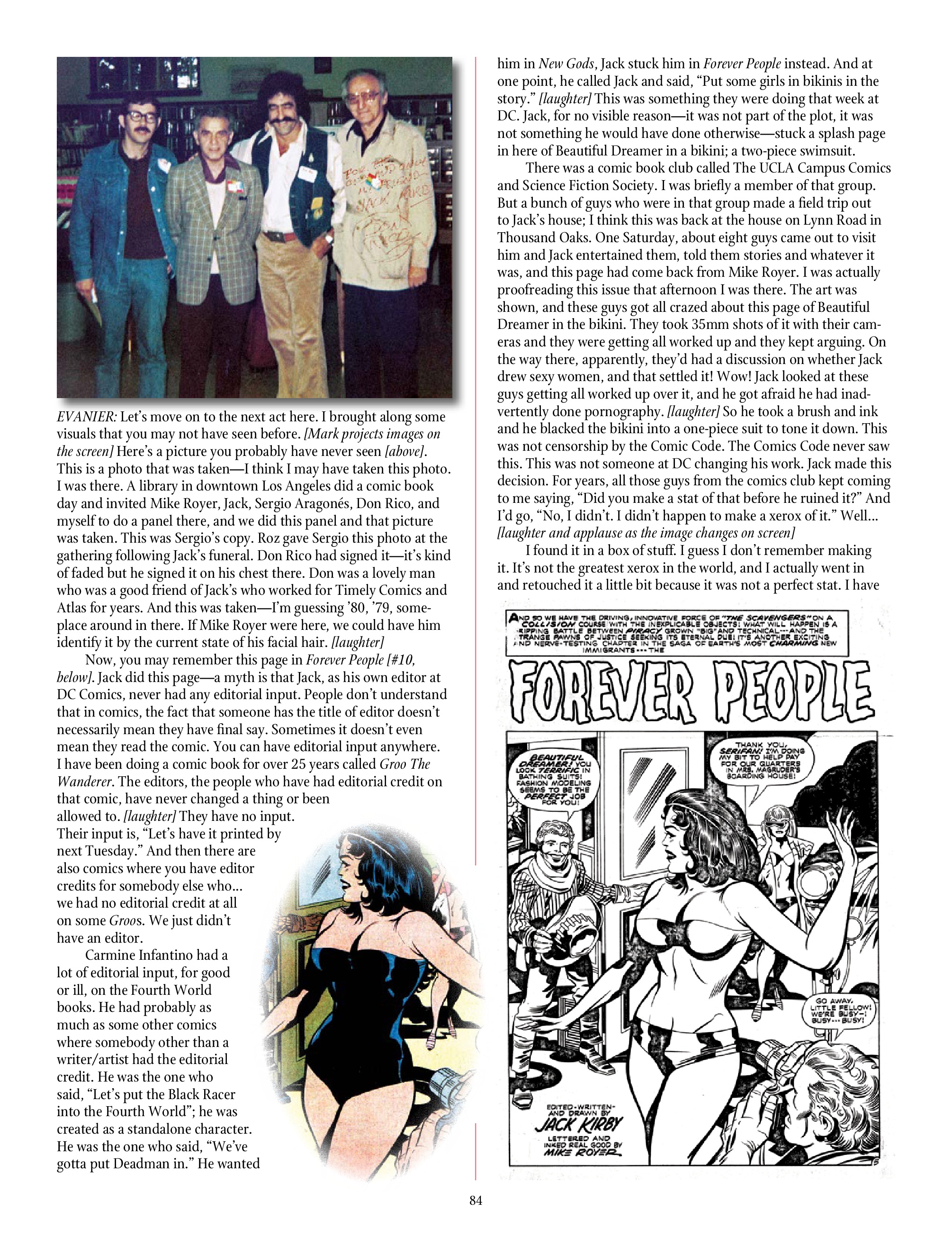 Read online The Jack Kirby Collector comic -  Issue #76 - 87