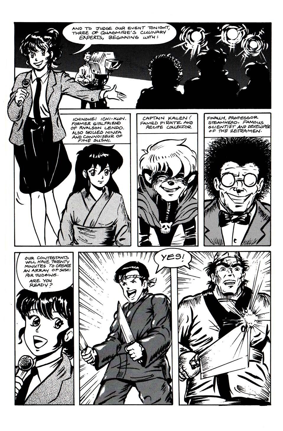 Read online Ninja High School (1986) comic -  Issue #50 - 31