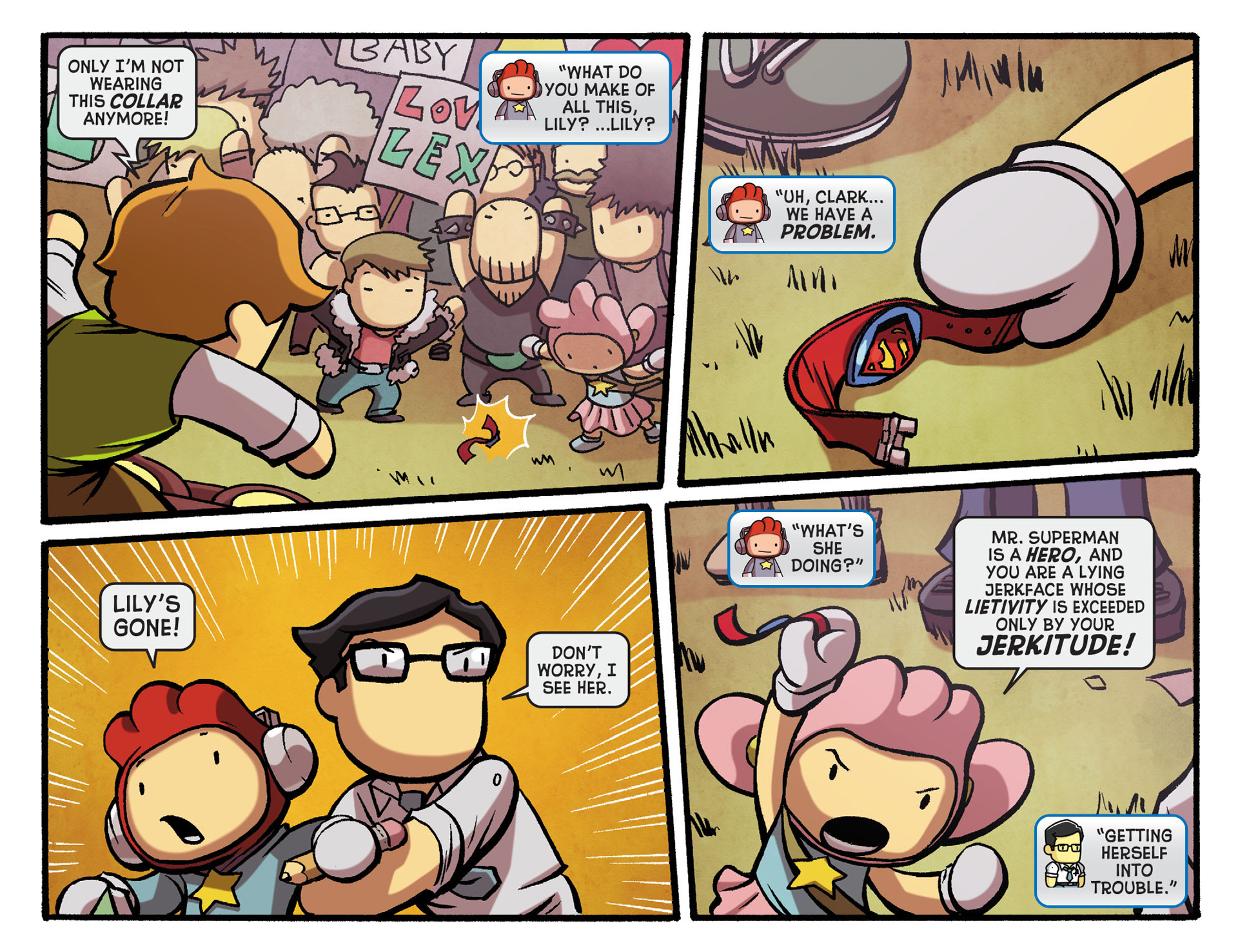 Read online Scribblenauts Unmasked: A Crisis of Imagination comic -  Issue #3 - 8