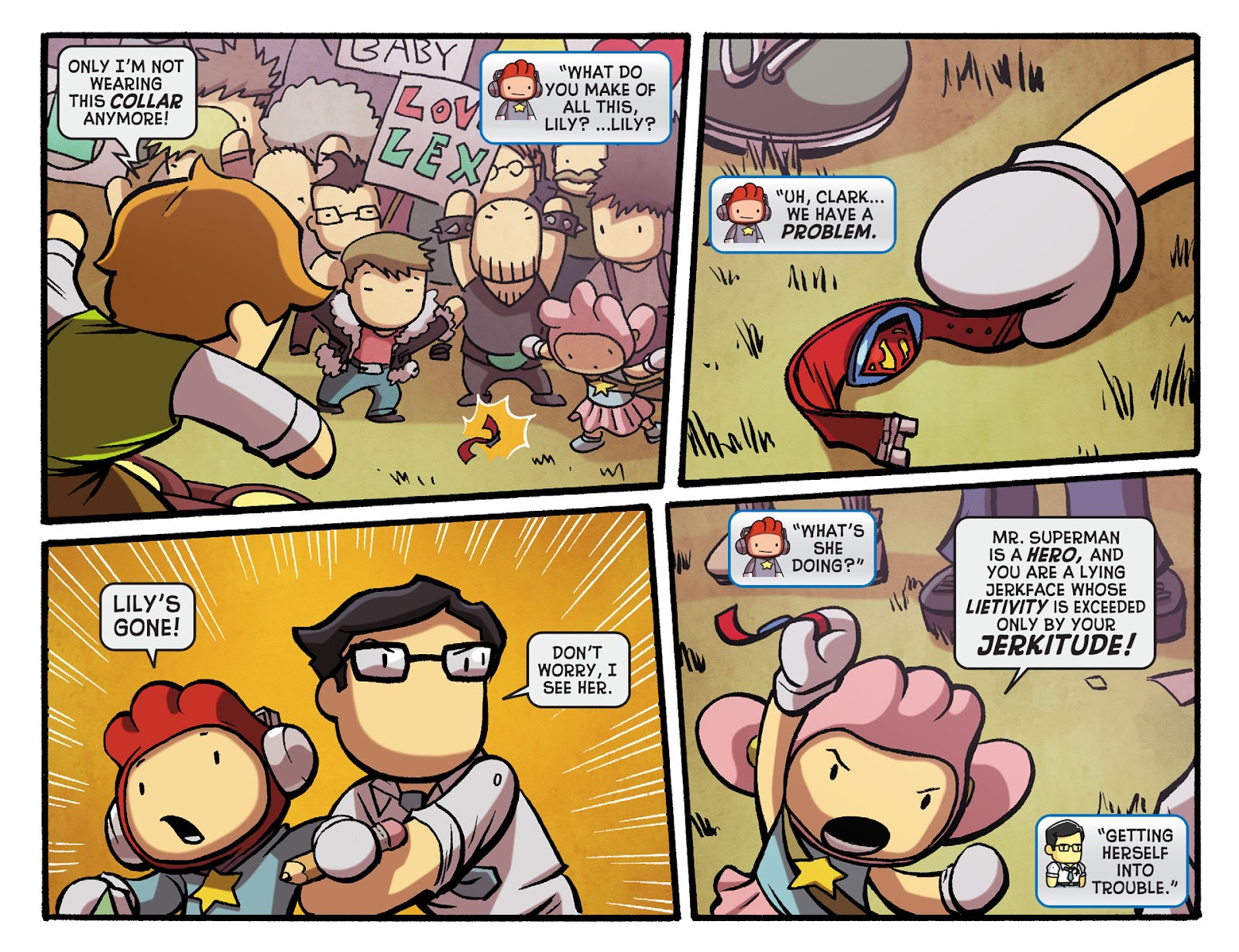 Scribblenauts Unmasked: A Crisis of Imagination issue 3 - Page 8