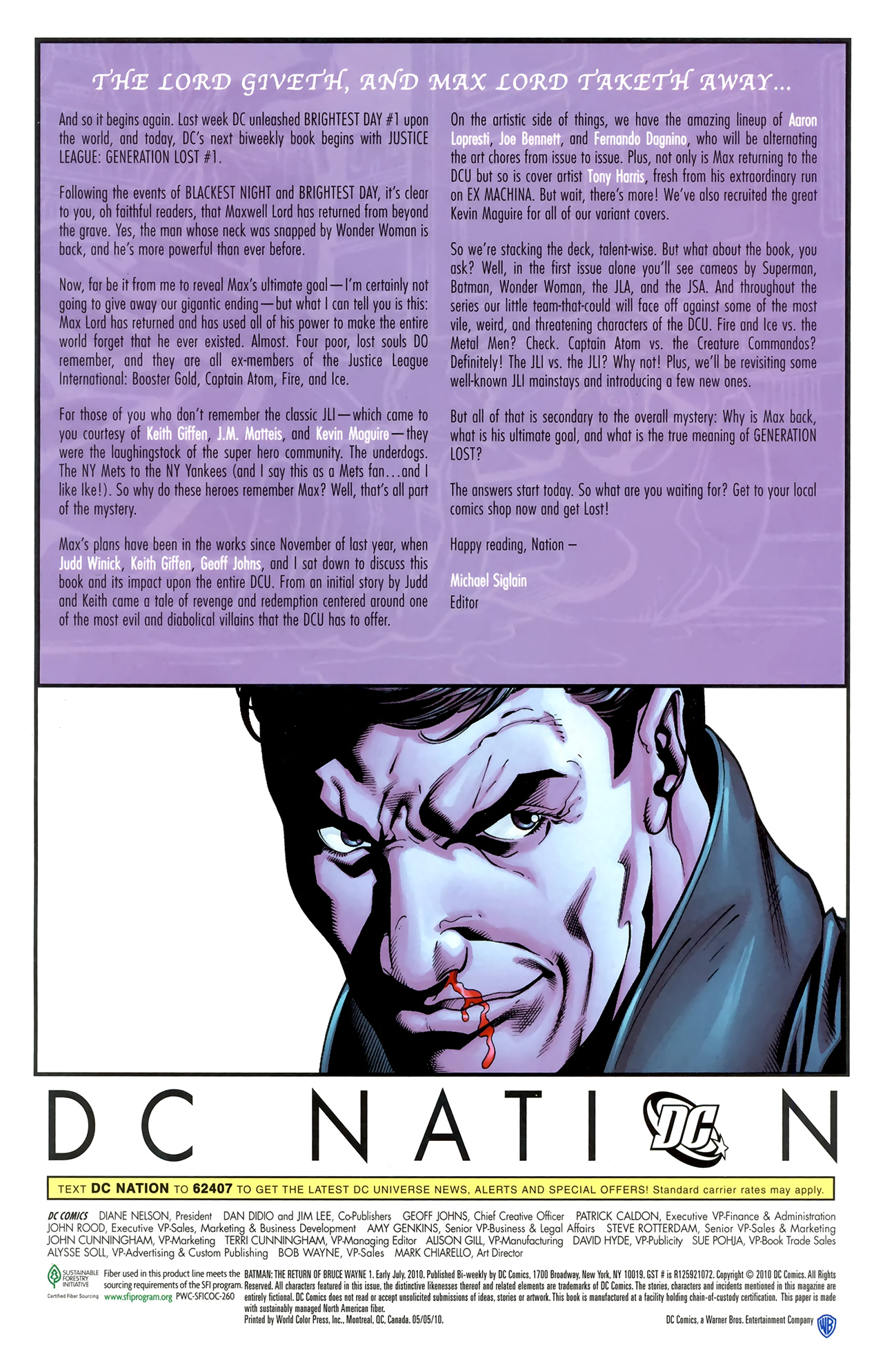 Read online Batman: The Return of Bruce Wayne comic -  Issue #1 - 40