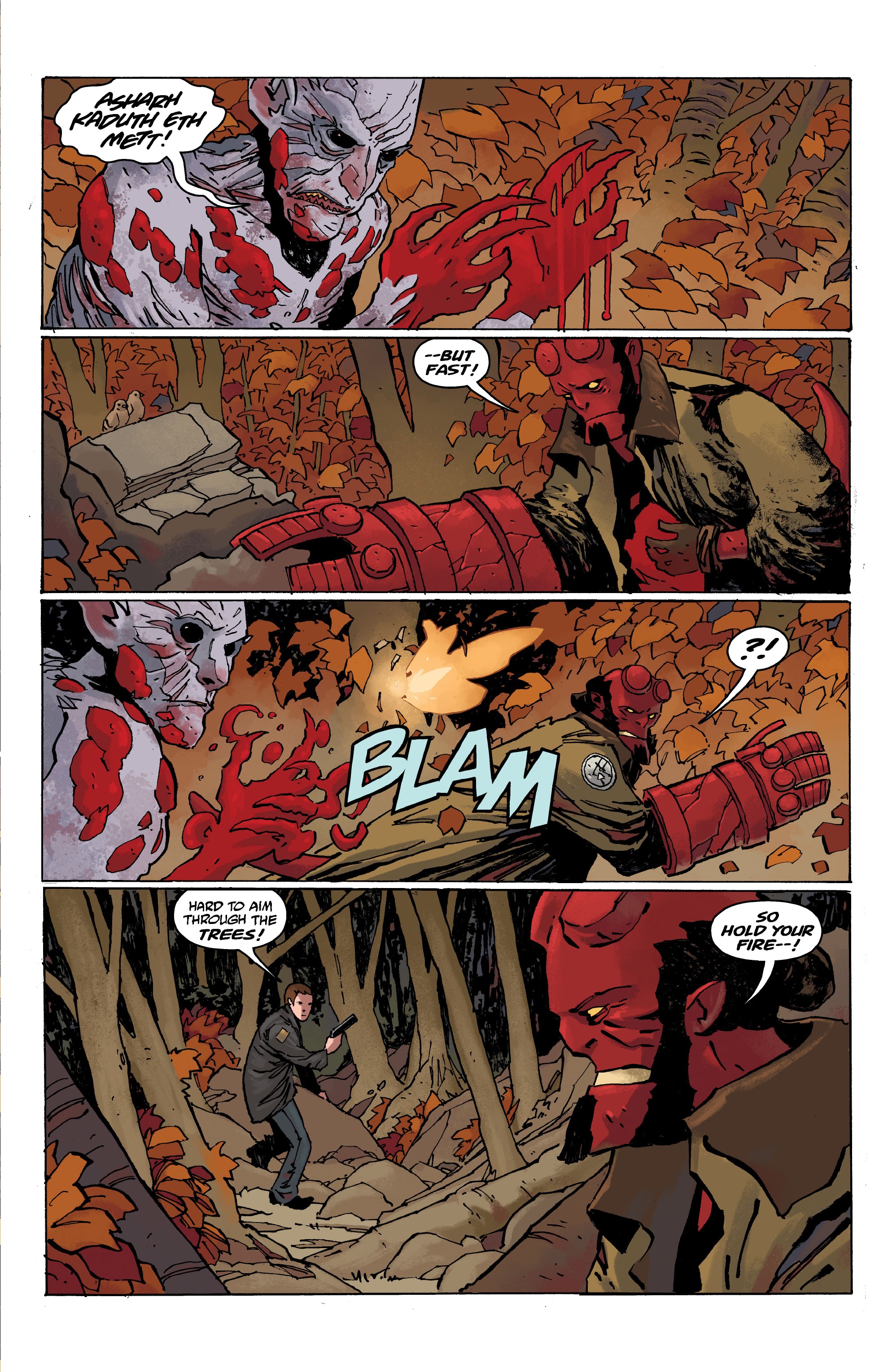 Read online Hellboy and the B.P.R.D.: The Beast of Vargu and Others comic -  Issue # TPB (Part 1) - 63