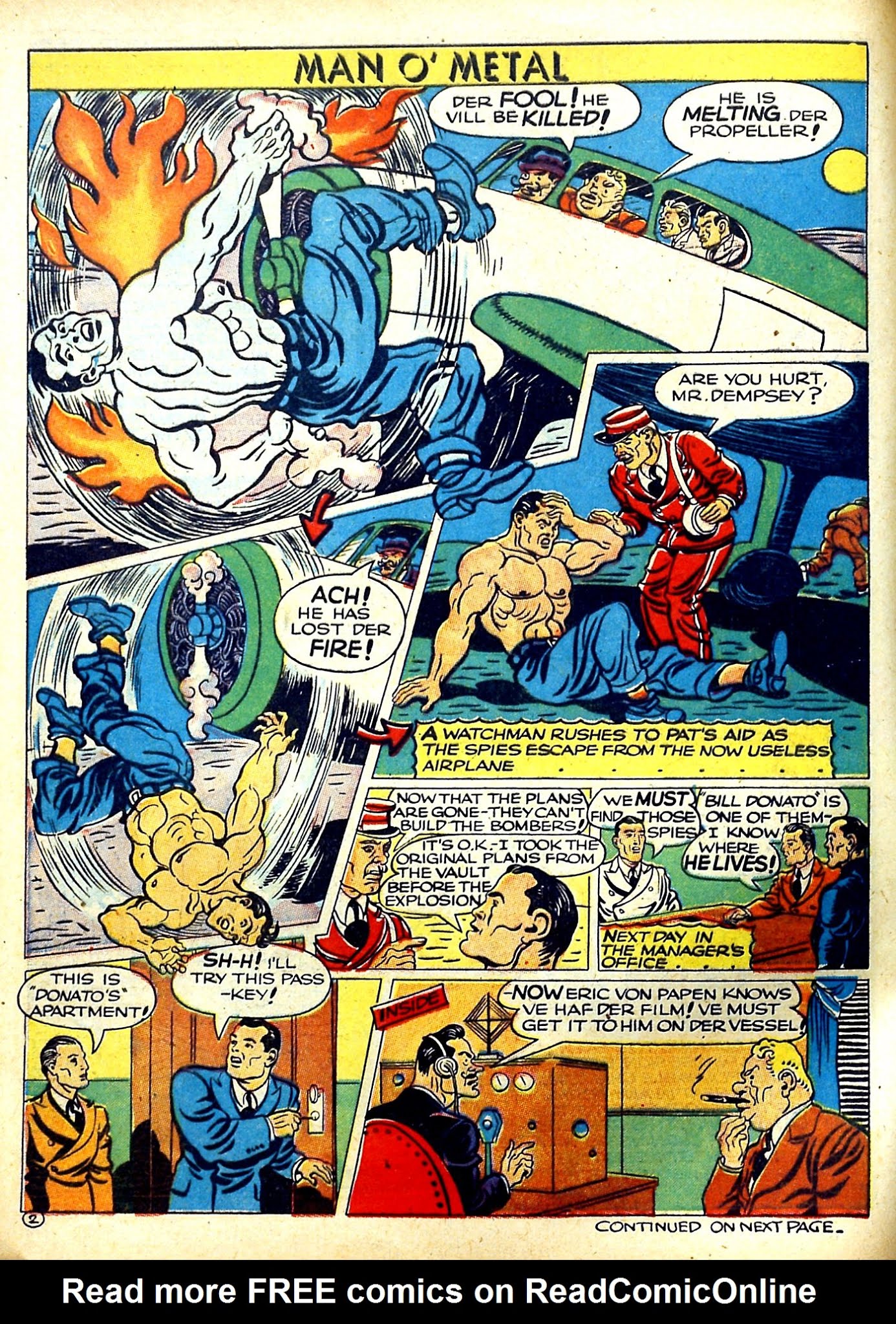 Read online Reg'lar Fellers Heroic Comics comic -  Issue #11 - 4