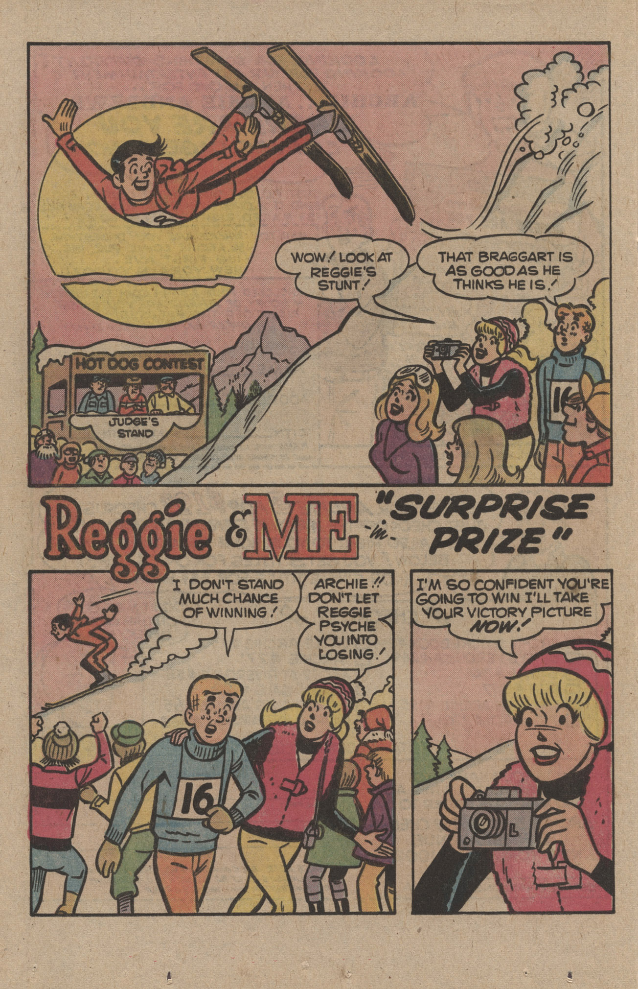 Read online Reggie and Me (1966) comic -  Issue #104 - 20
