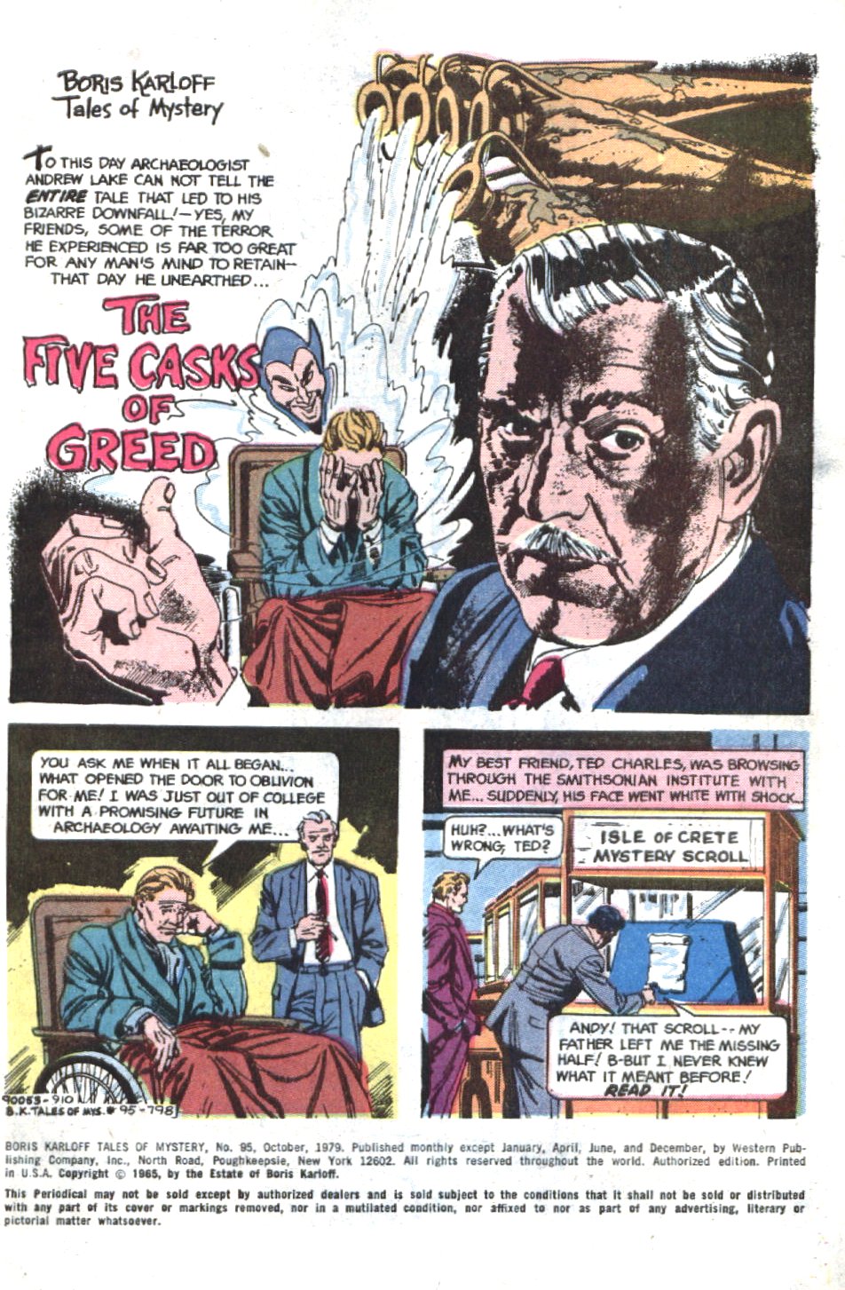 Read online Boris Karloff Tales of Mystery comic -  Issue #95 - 3