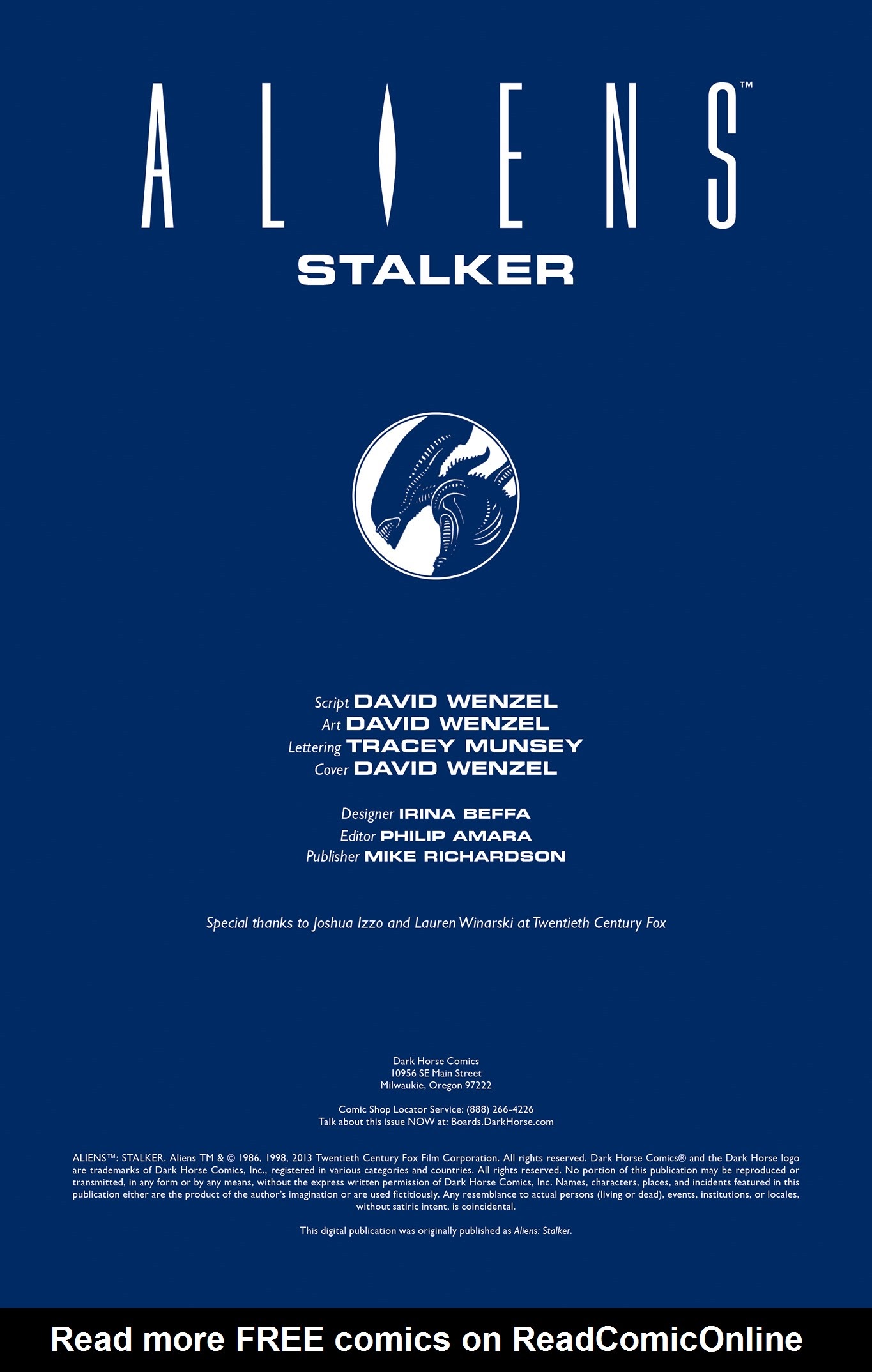 Read online Aliens: Stalker comic -  Issue # Full - 2