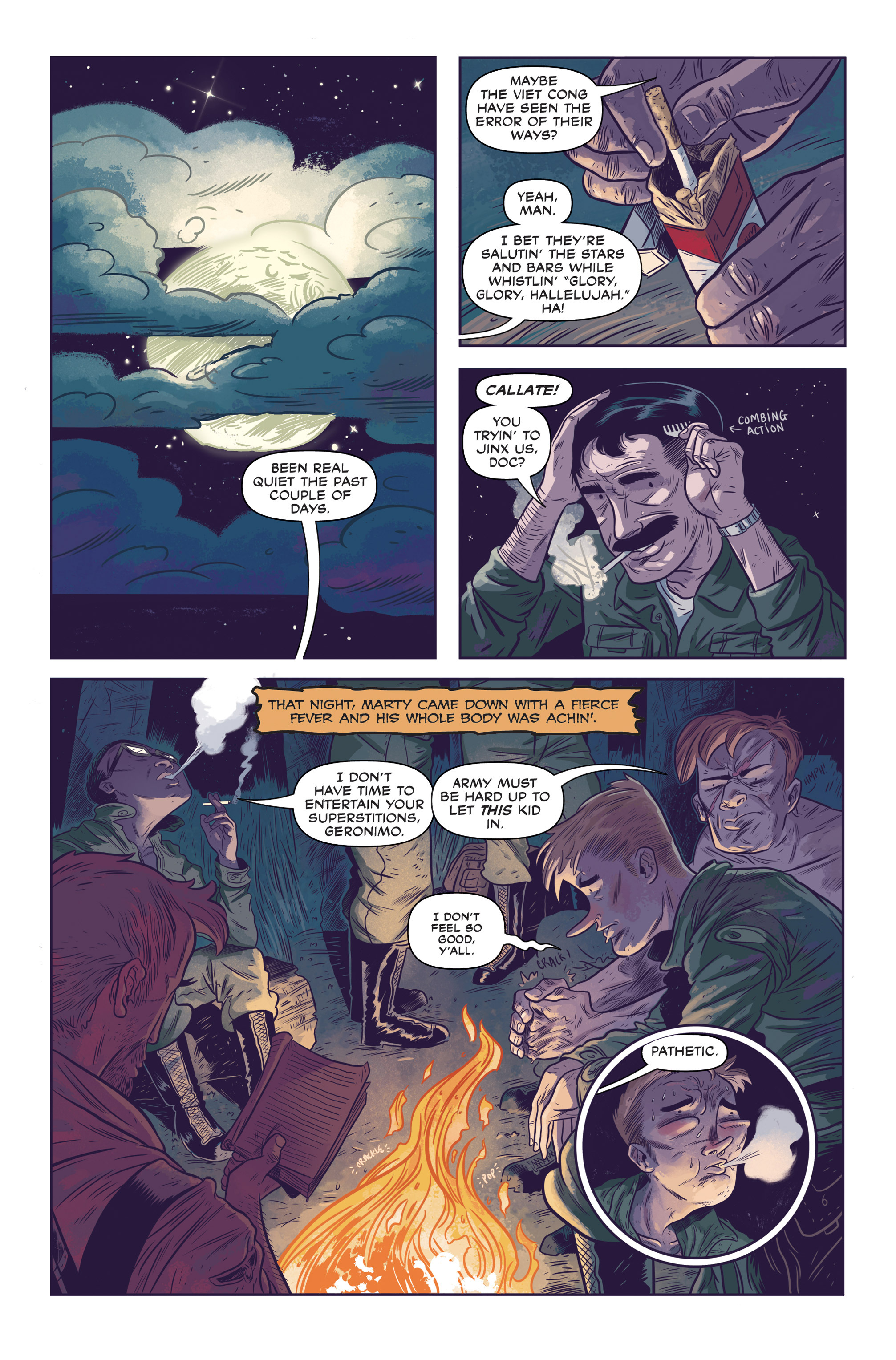 Read online 'Namwolf comic -  Issue #1 - 6