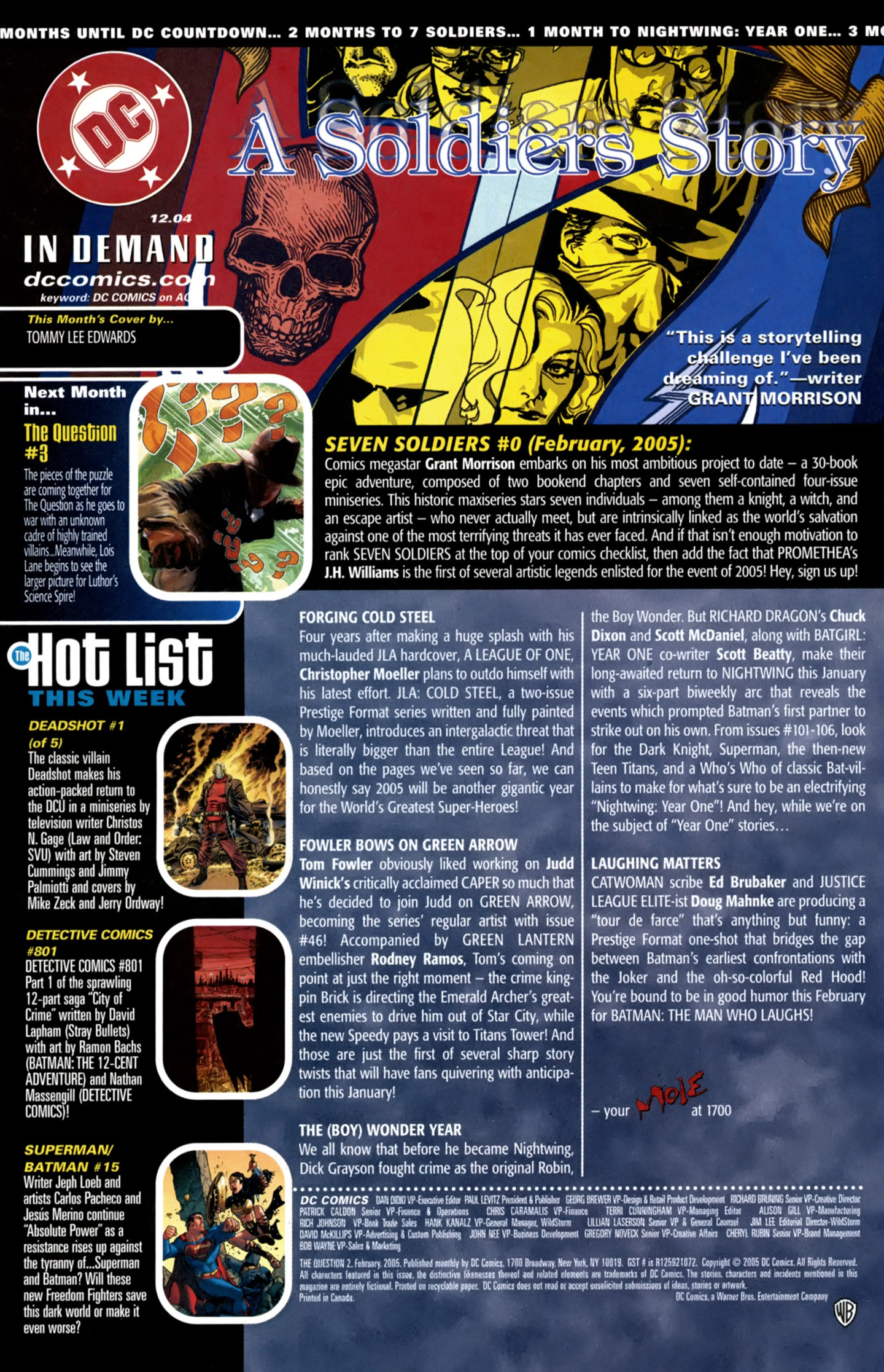 Read online The Question (2005) comic -  Issue #2 - 24