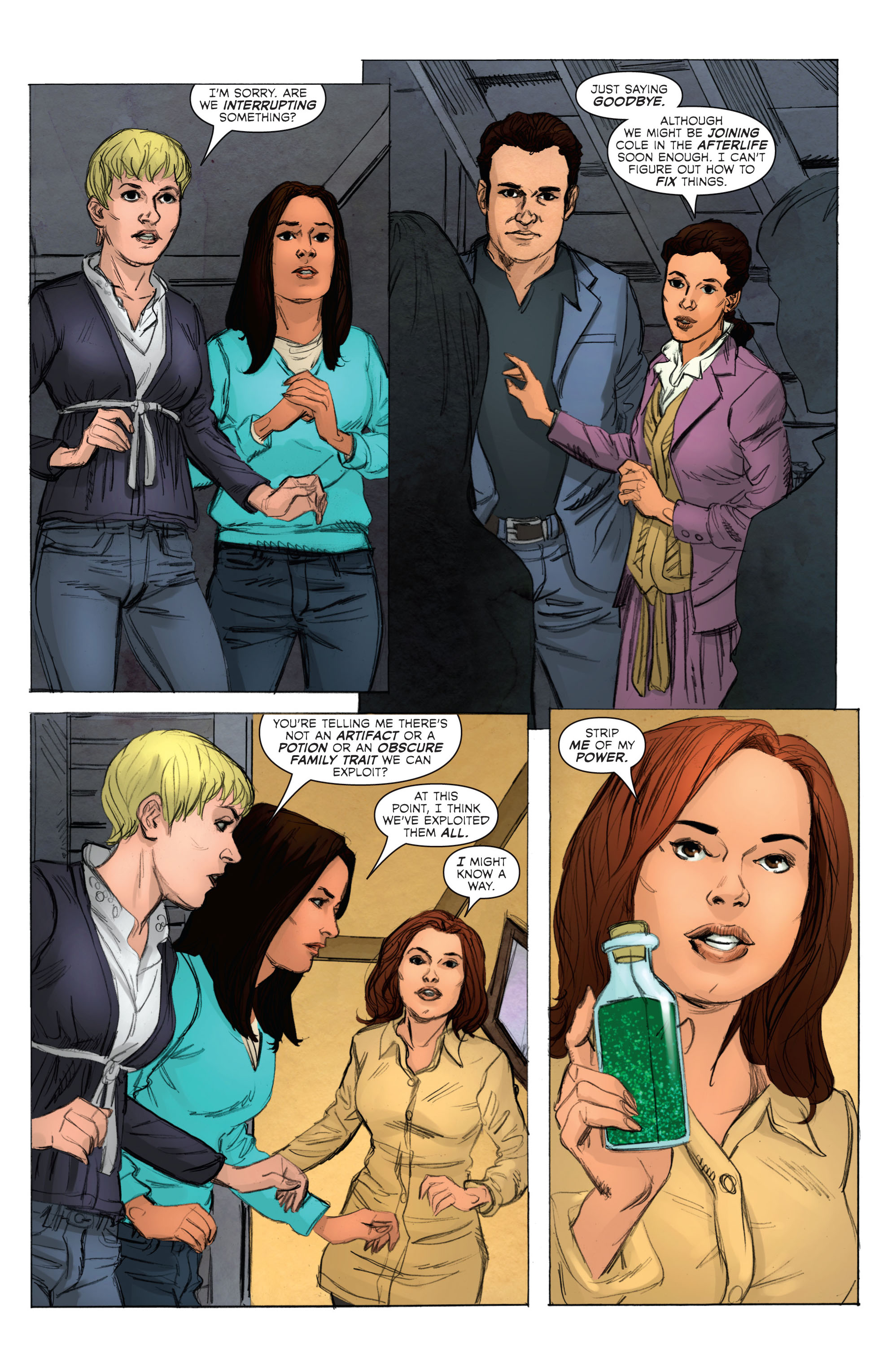 Read online Charmed comic -  Issue # _TPB 3 - 140