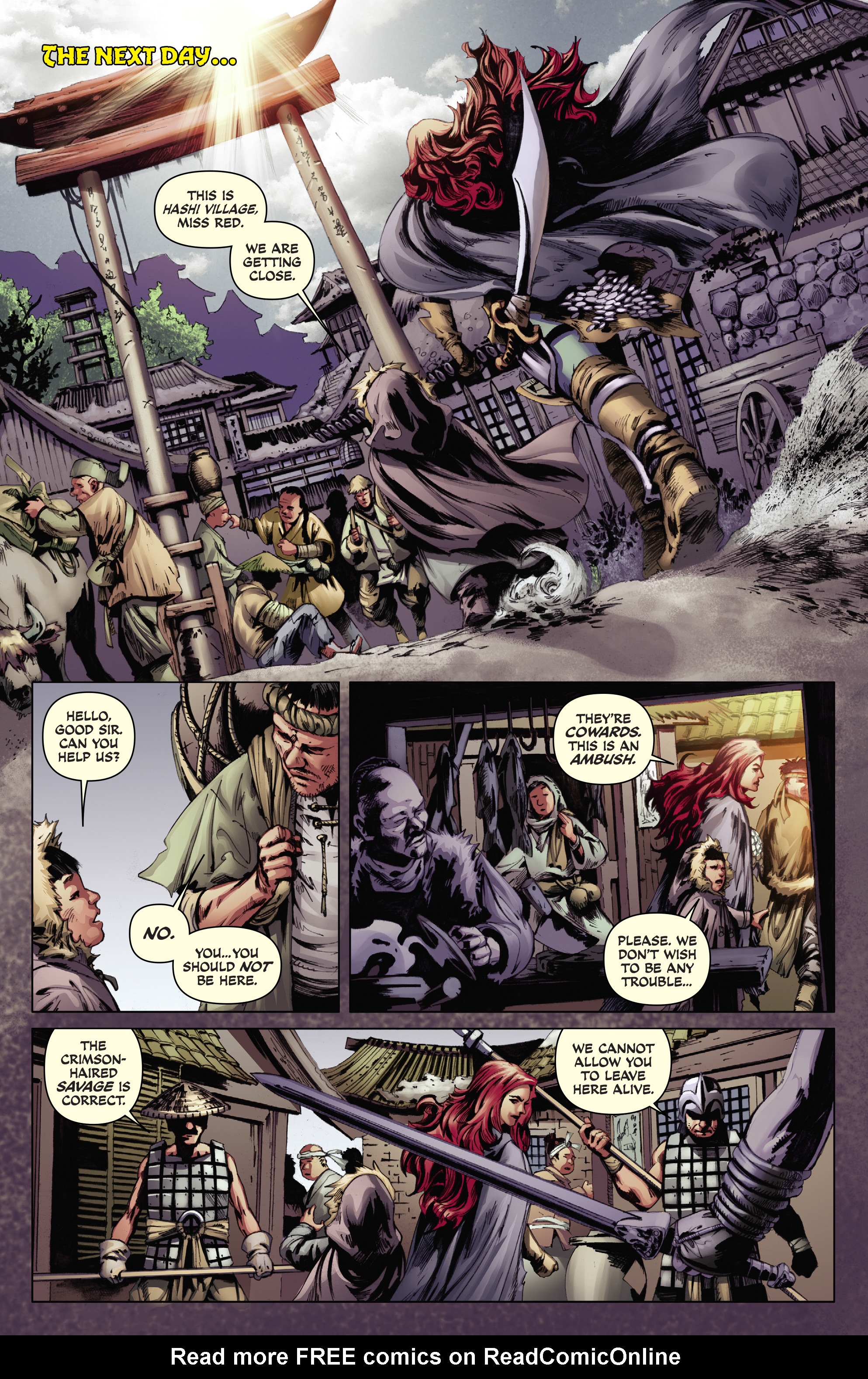 Read online Red Sonja Travels comic -  Issue # TPB 2 (Part 2) - 105