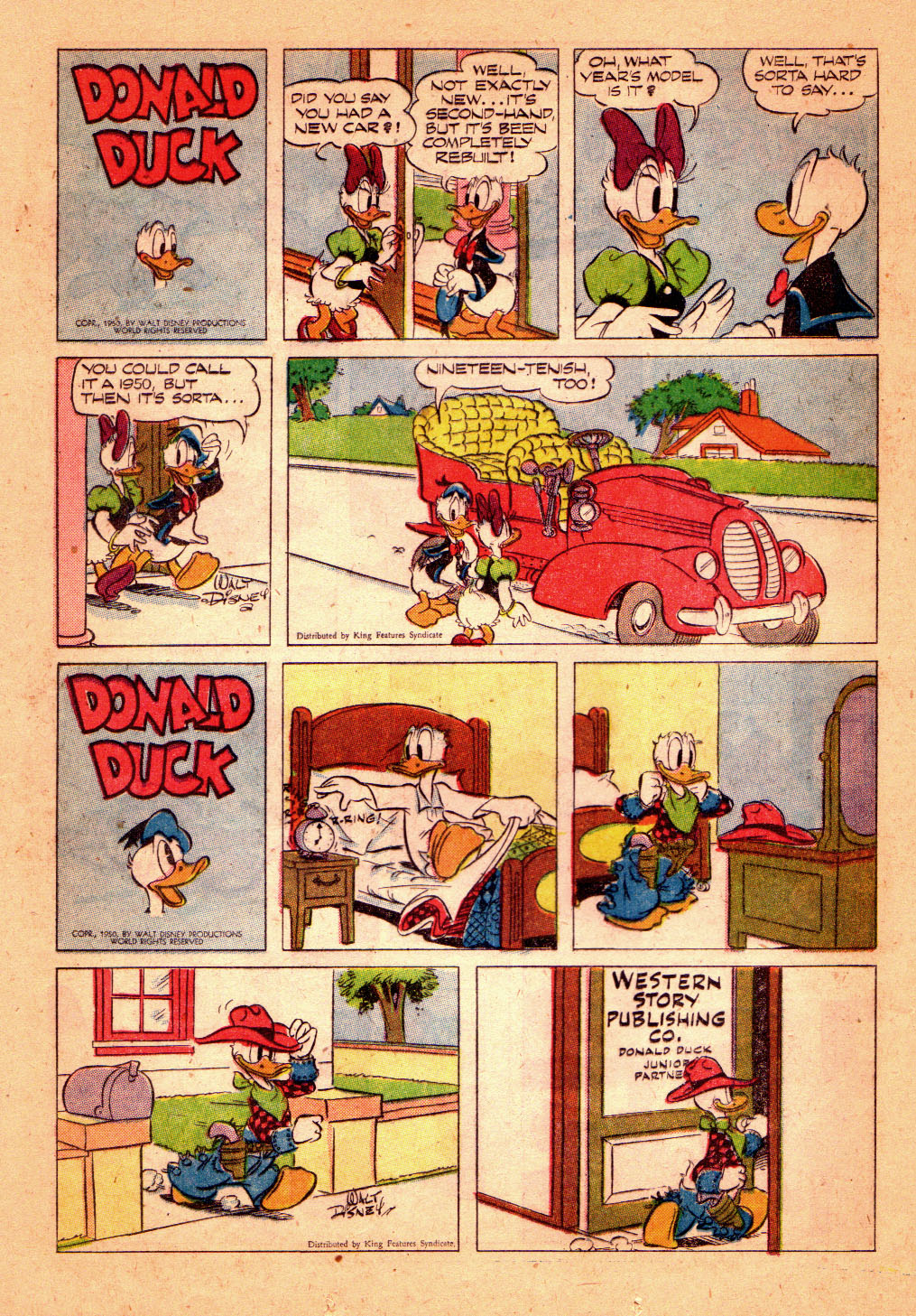 Read online Walt Disney's Comics and Stories comic -  Issue #116 - 32