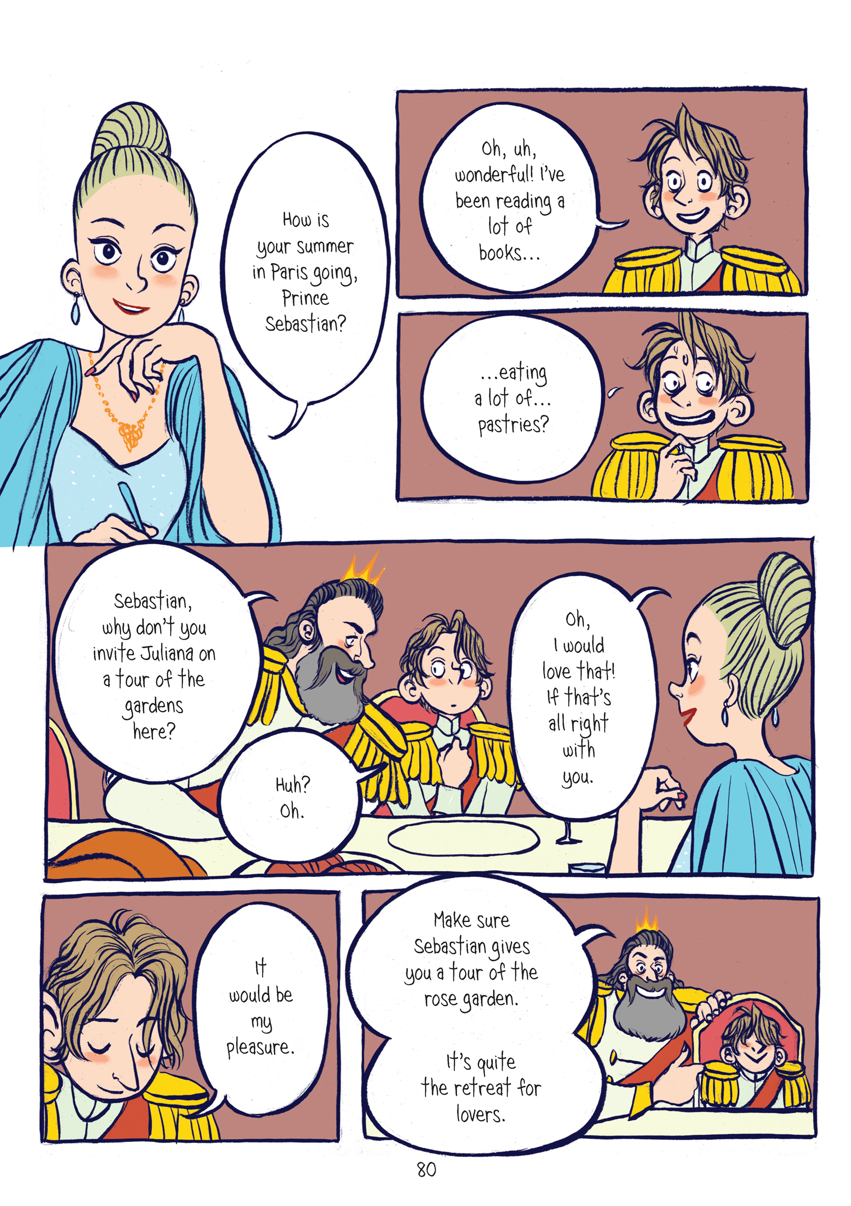 Read online The Prince and the Dressmaker comic -  Issue # TPB (Part 1) - 82