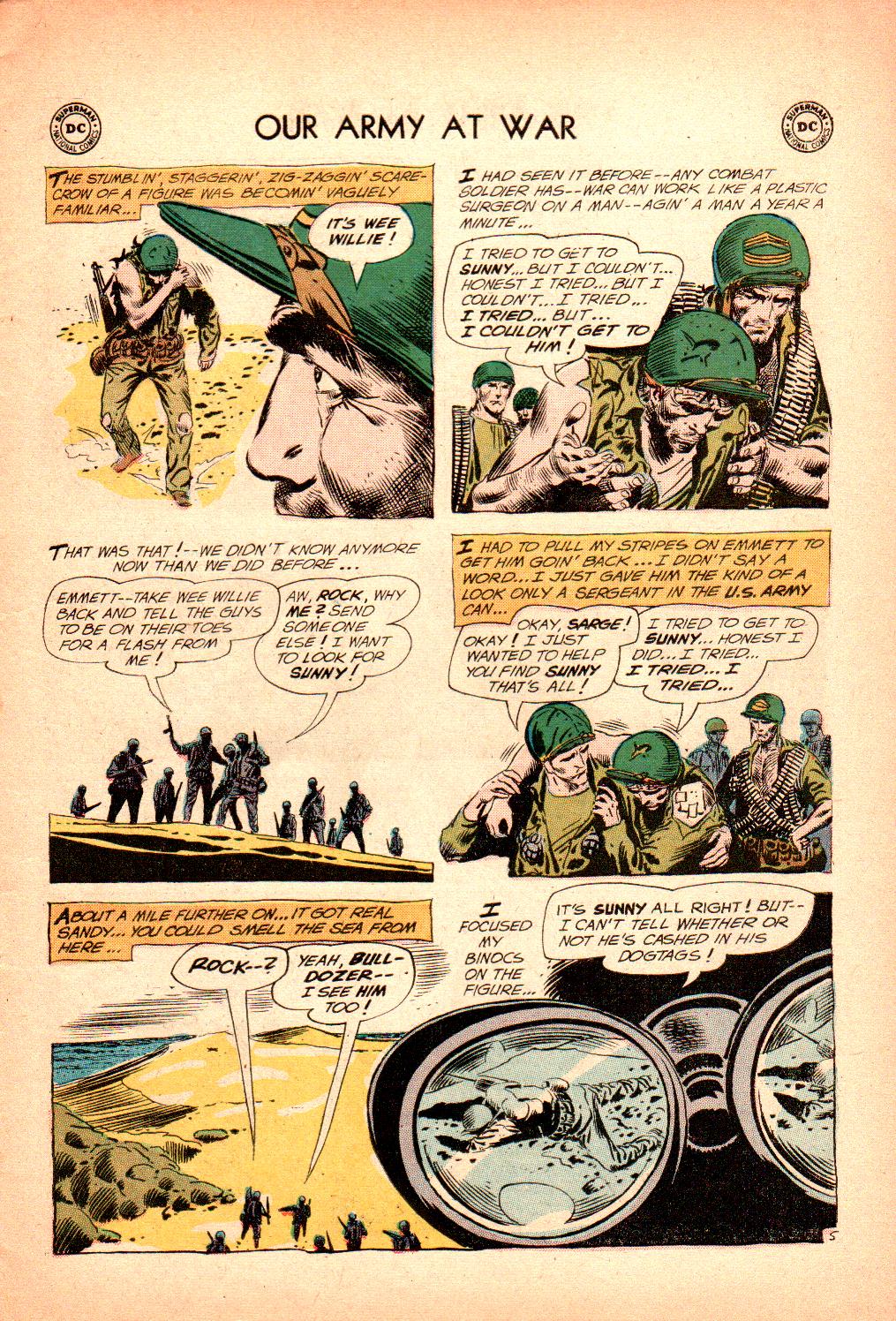 Read online Our Army at War (1952) comic -  Issue #111 - 7