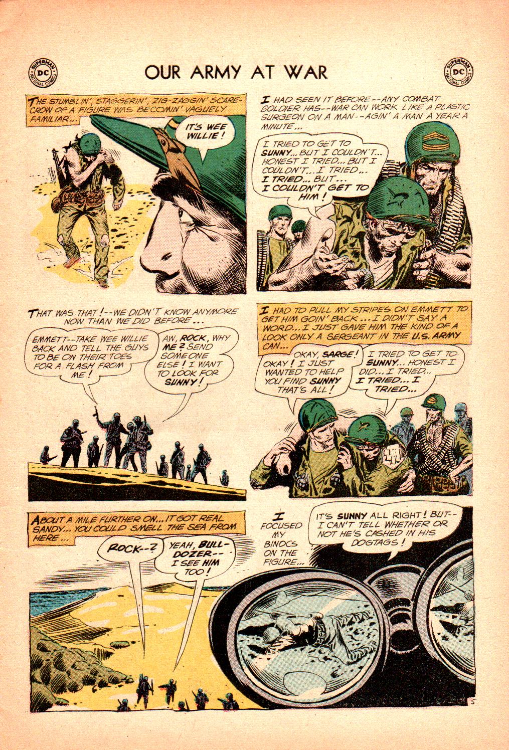 Read online Our Army at War (1952) comic -  Issue #111 - 7