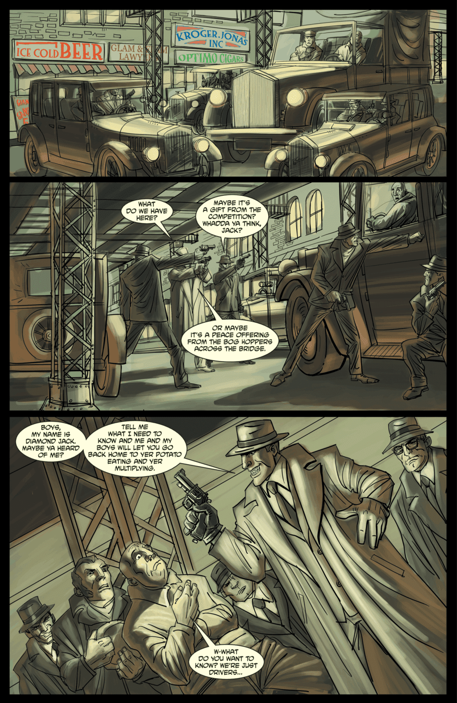 Read online Ed Burns' Dock Walloper comic -  Issue #1 - 14