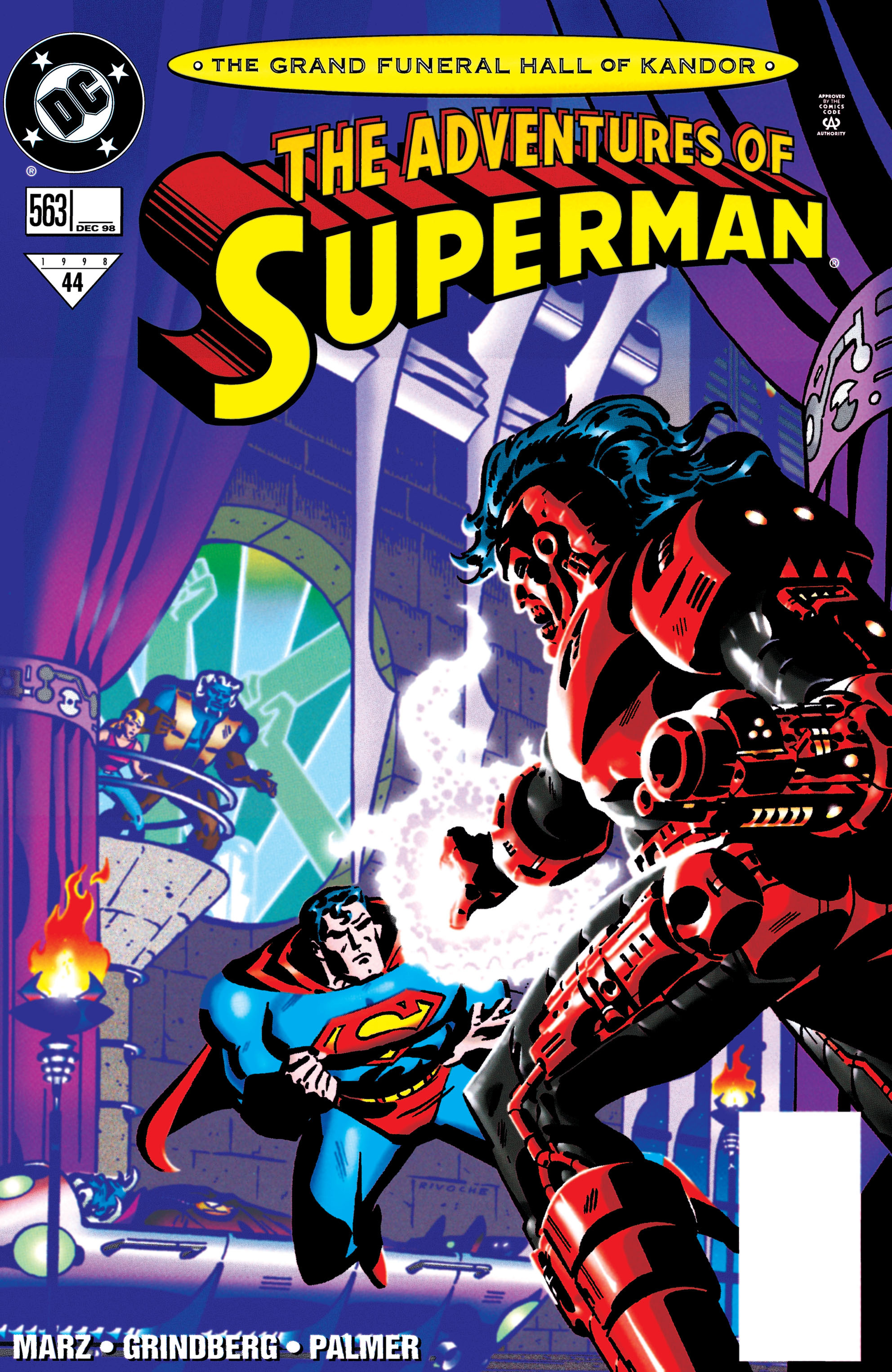 Read online Adventures of Superman (1987) comic -  Issue #563 - 1