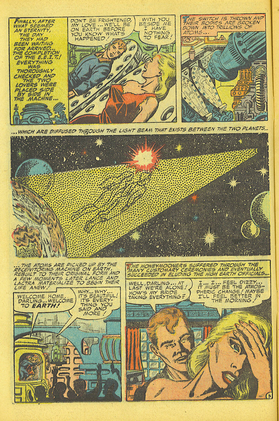 Read online Weird Mysteries (1952) comic -  Issue #7 - 10