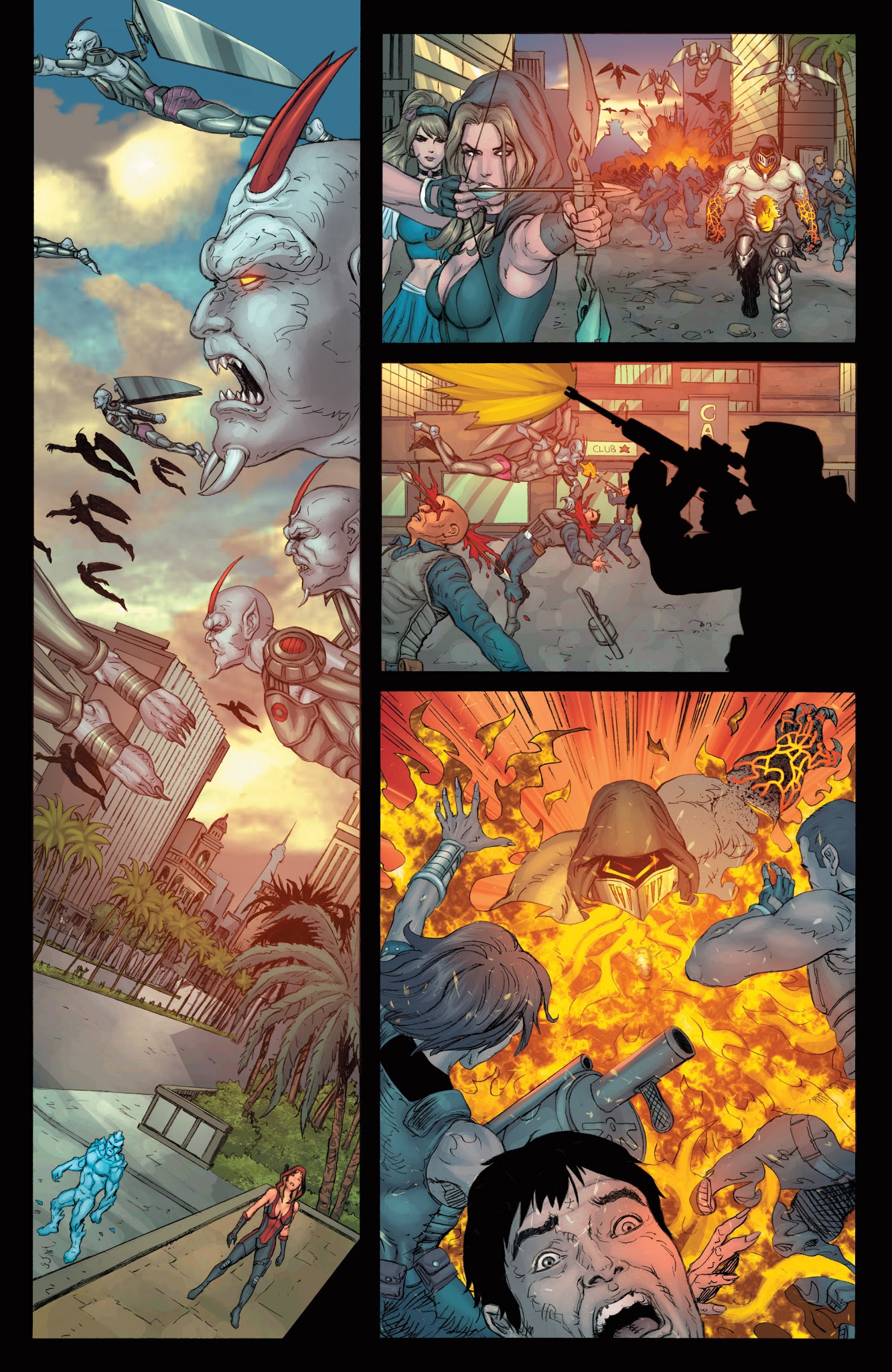Read online Grimm Fairy Tales presents Realm War Age of Darkness comic -  Issue #9 - 15