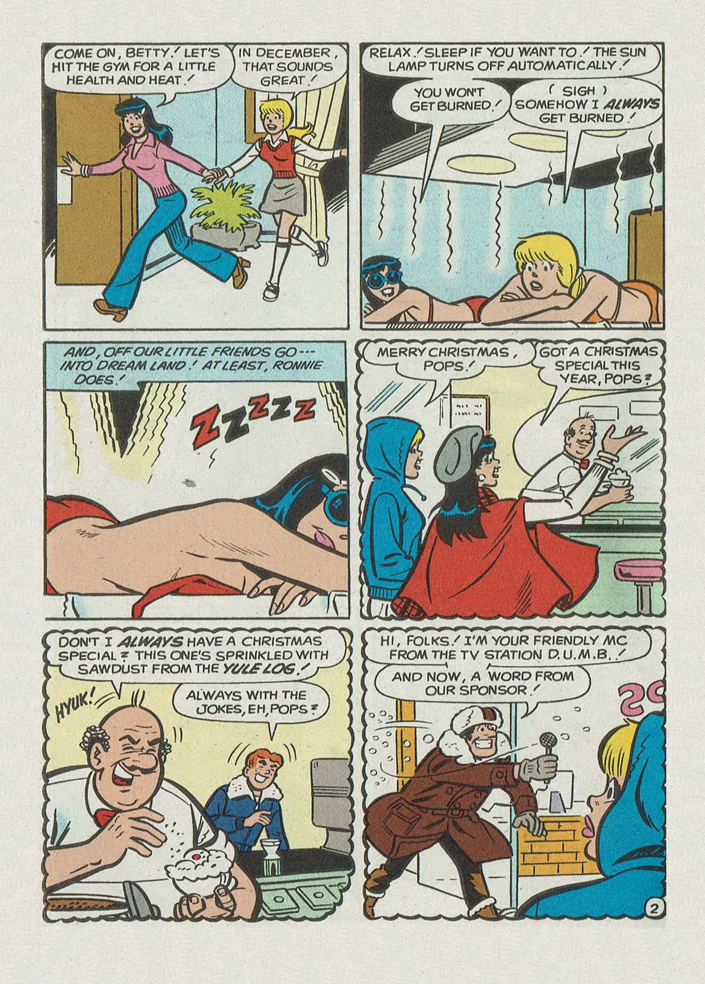 Read online Archie's Holiday Fun Digest comic -  Issue #8 - 58