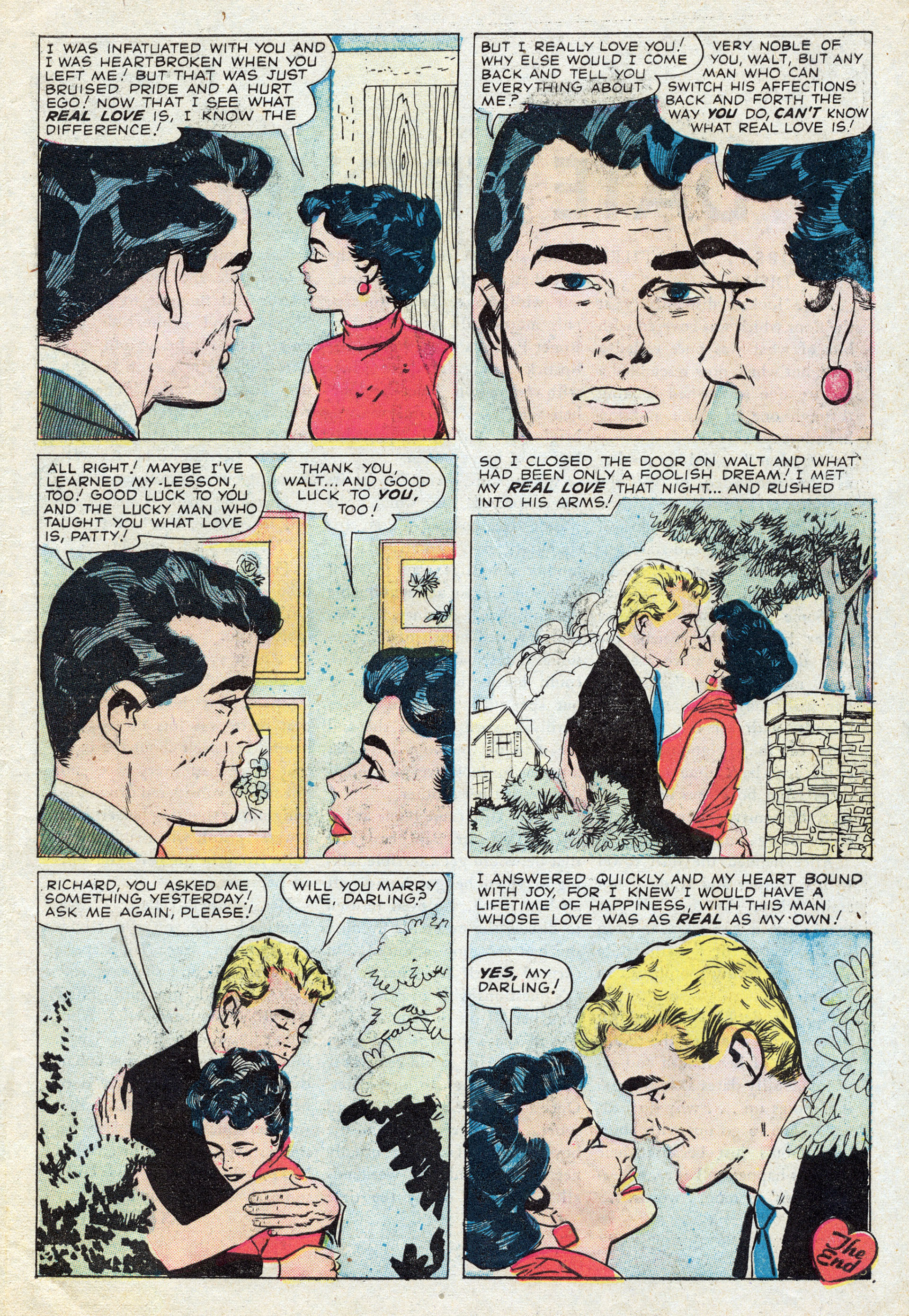 Read online Love Romances comic -  Issue #74 - 7