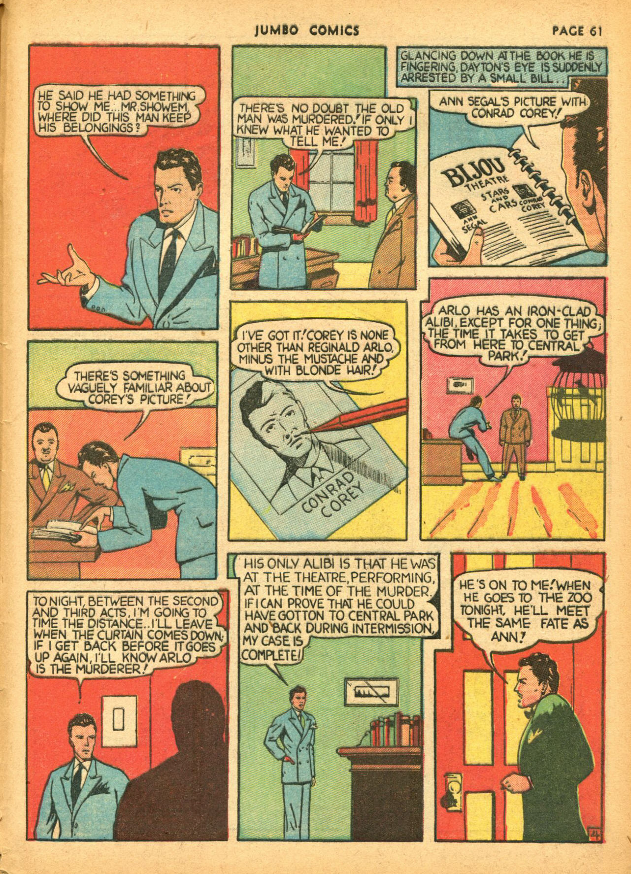 Read online Jumbo Comics comic -  Issue #15y - 63