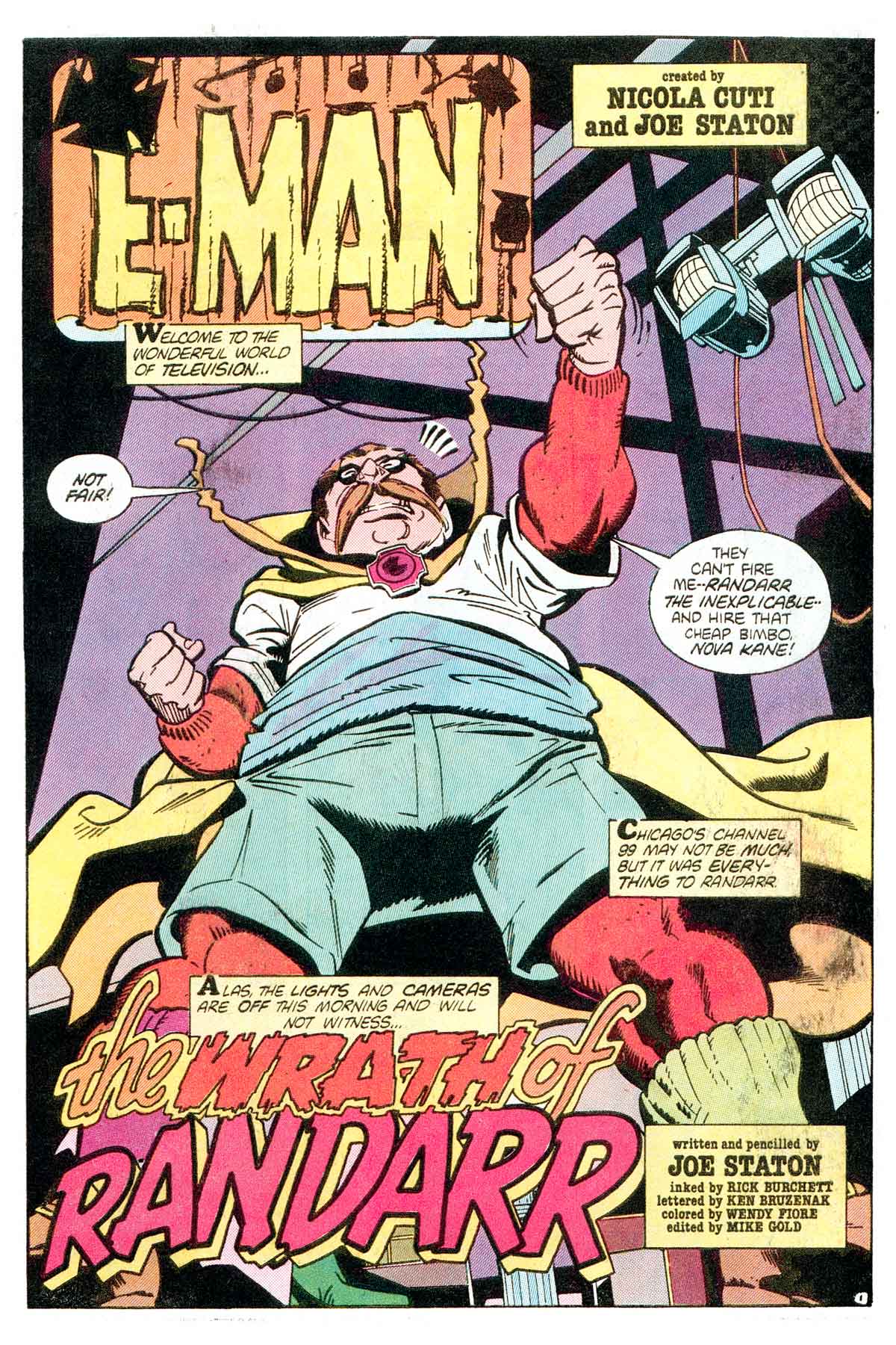 Read online E-Man (1983) comic -  Issue #14 - 3