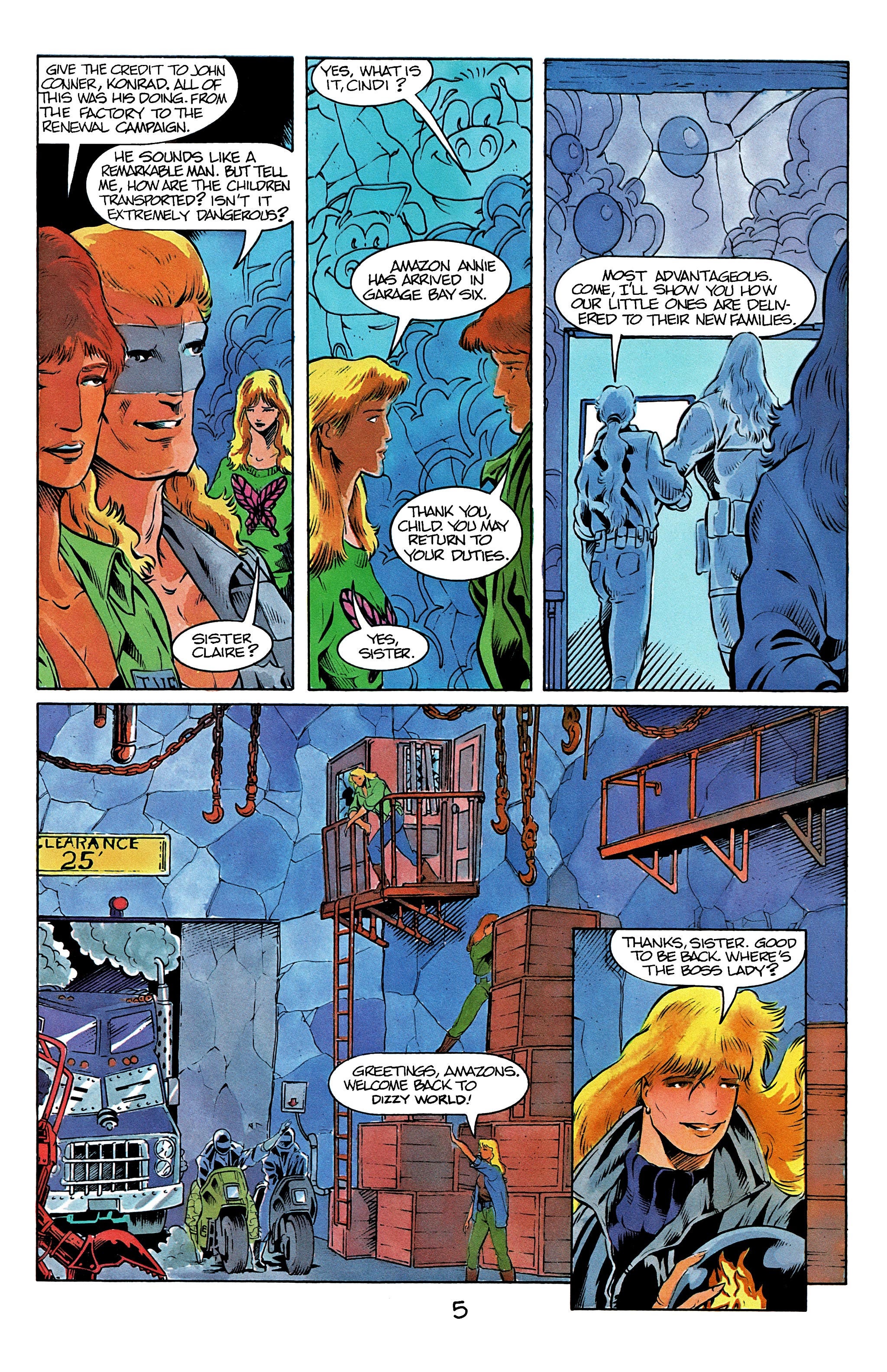 Read online The Terminator (1988) comic -  Issue #12 - 7