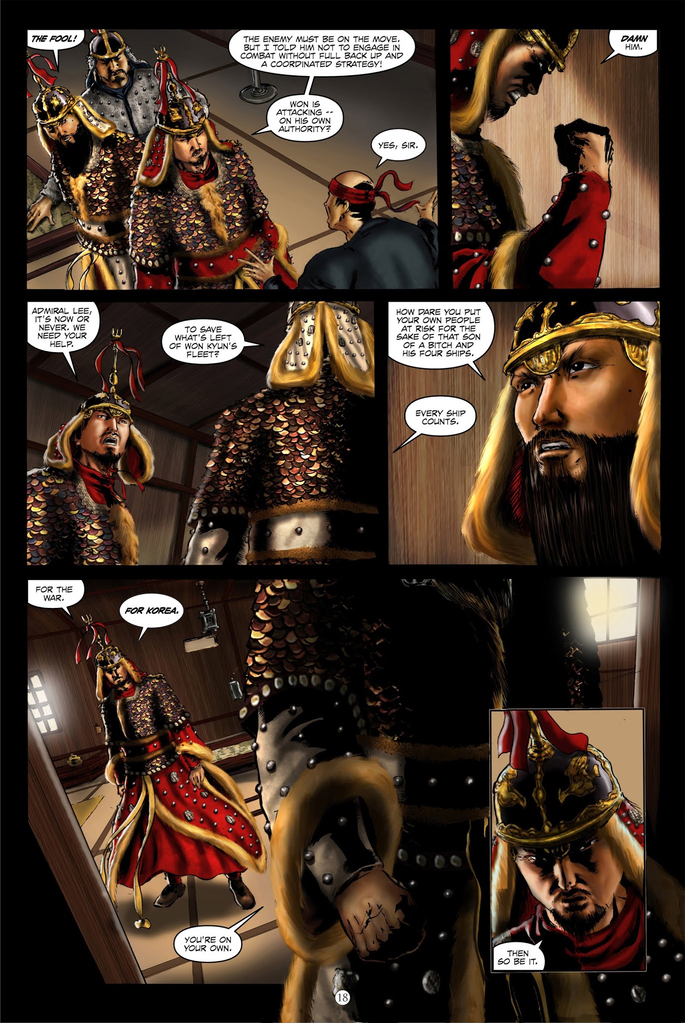 Read online Yi Soon Shin: Warrior and Defender comic -  Issue # TPB (Part 1) - 55