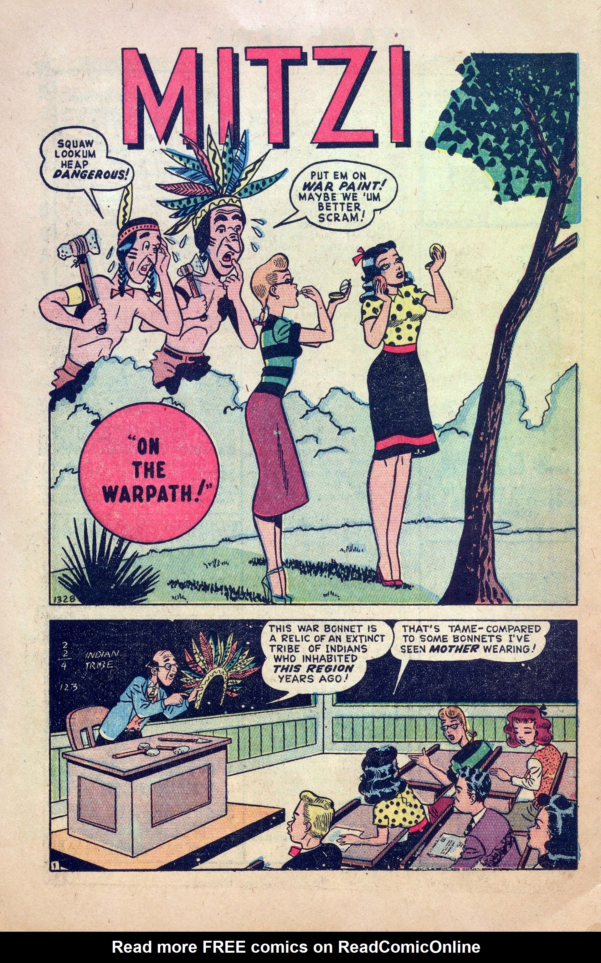 Read online Mitzi Comics comic -  Issue #1 - 26