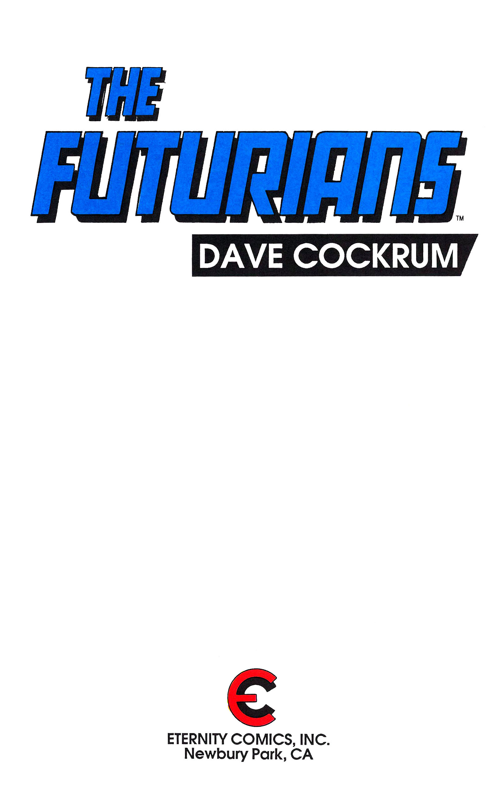 Read online The Futurians (1987) comic -  Issue # TPB - 4