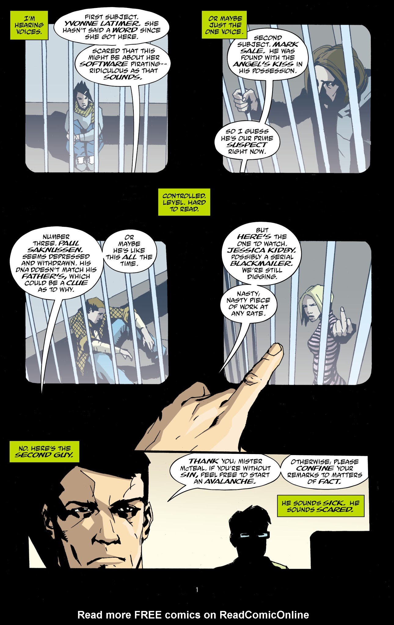 Read online Faker comic -  Issue #4 - 2