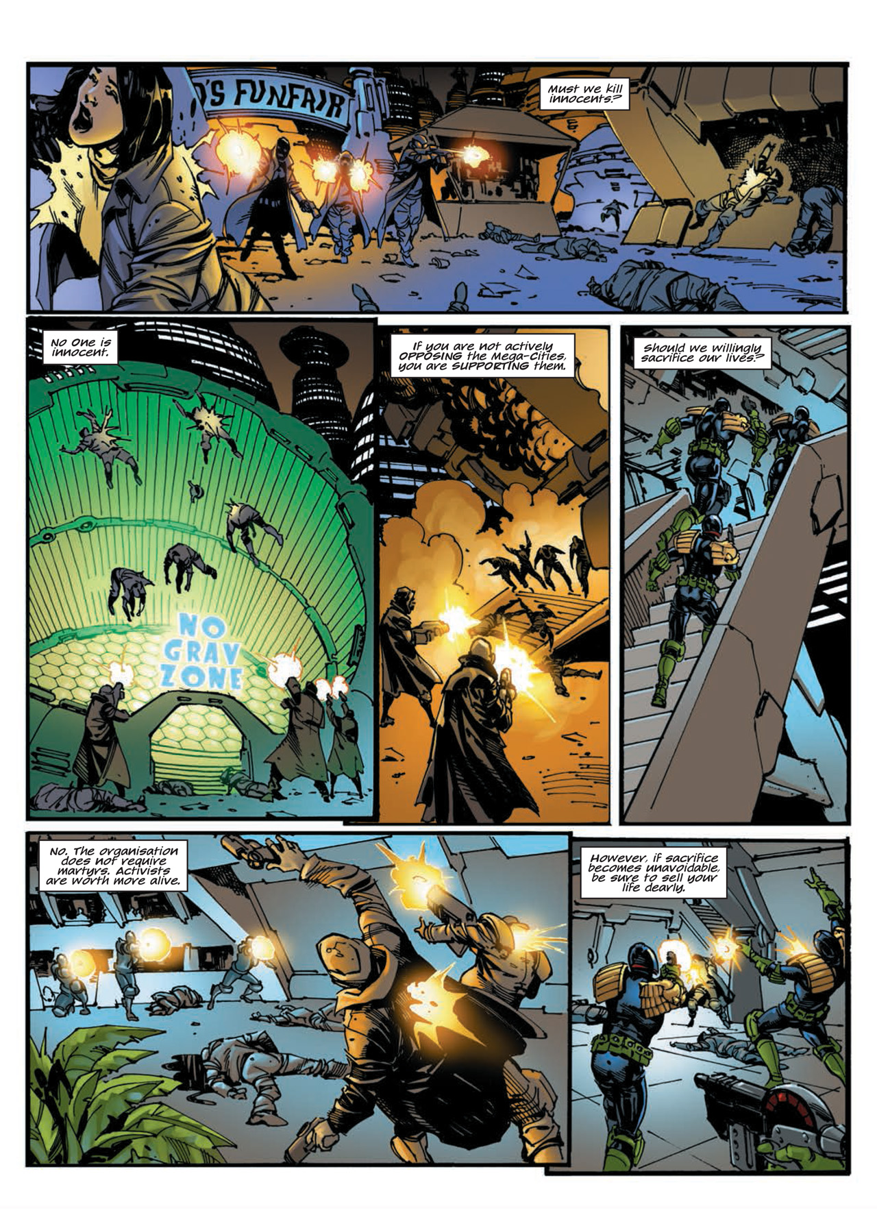 Read online Judge Dredd: Day of Chaos - The Fourth Faction comic -  Issue # TPB (Part 1) - 52