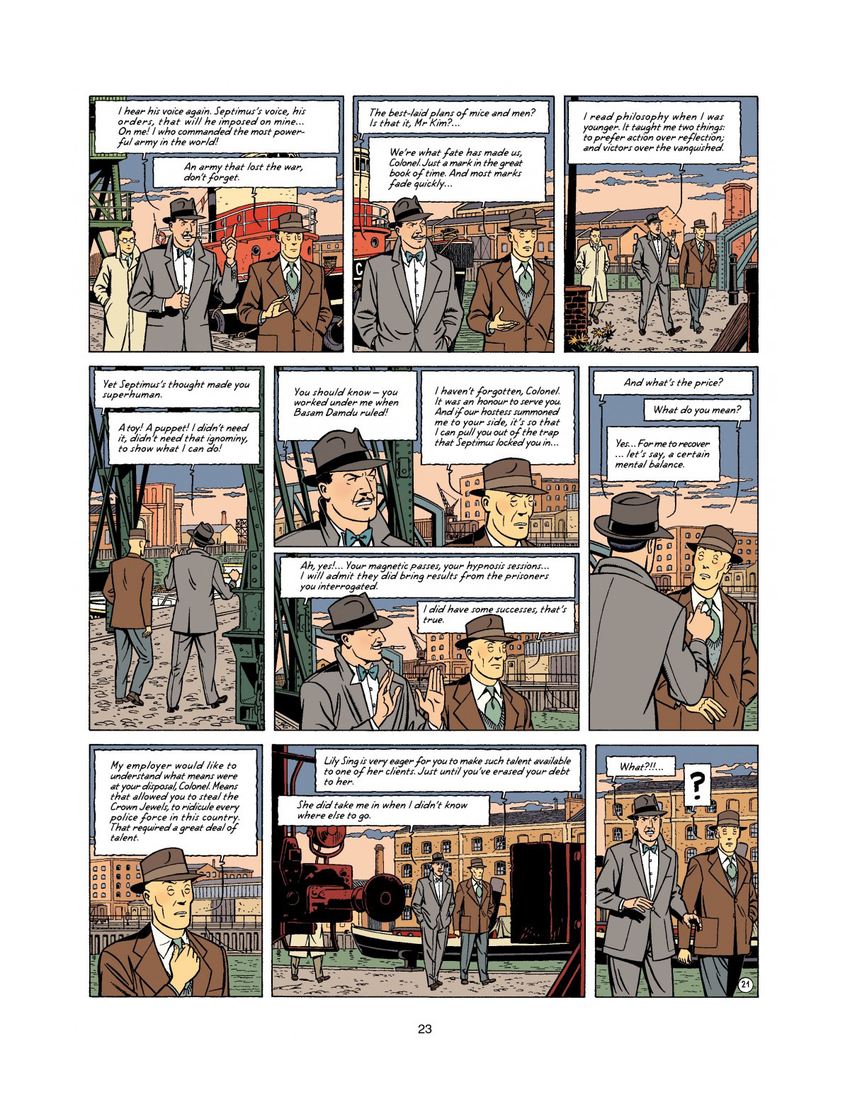 Read online Blake & Mortimer comic -  Issue #20 - 23