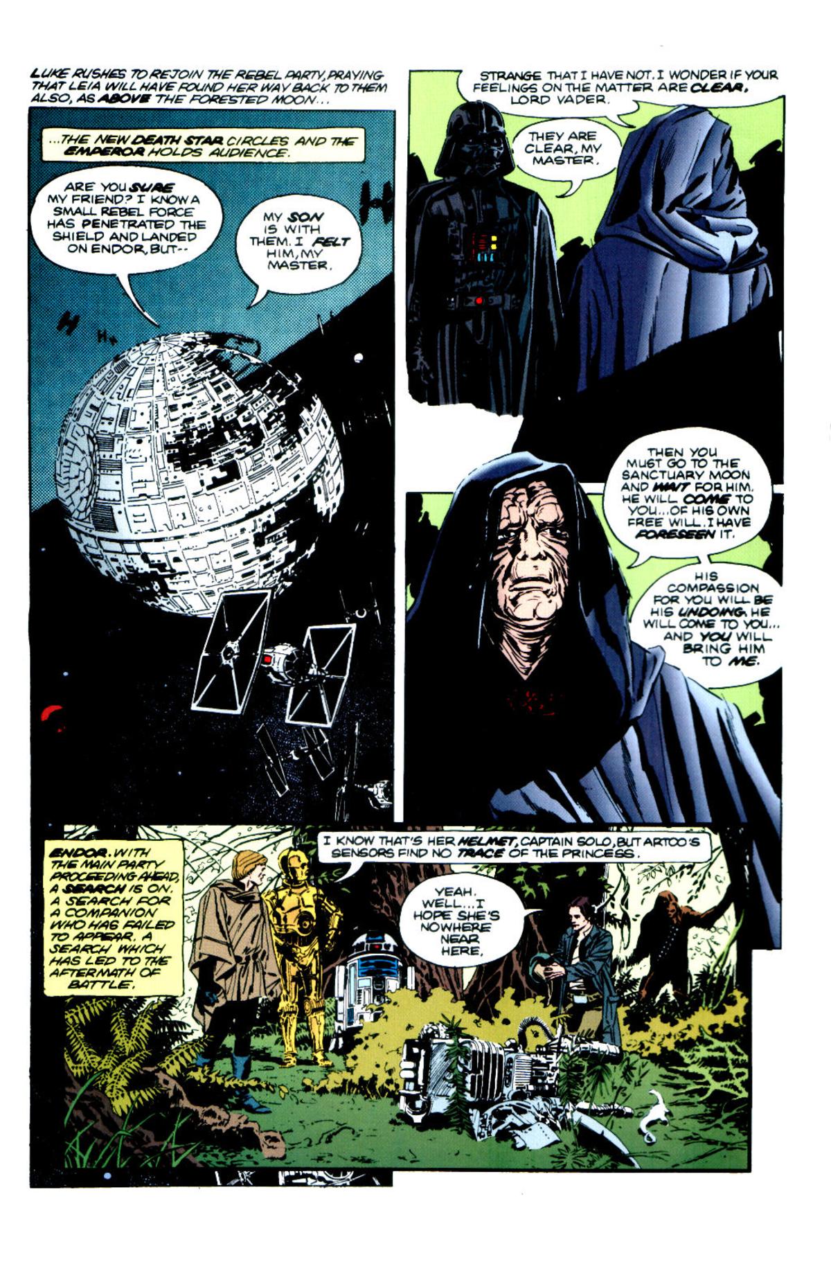 Read online Classic Star Wars: Return of the Jedi comic -  Issue #2 - 12