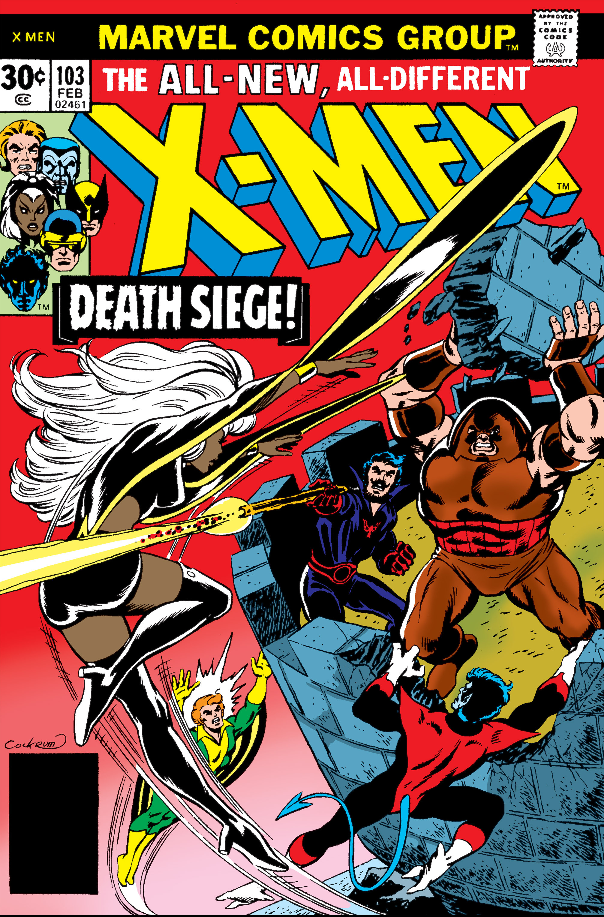 Read online Uncanny X-Men (1963) comic -  Issue #103 - 1