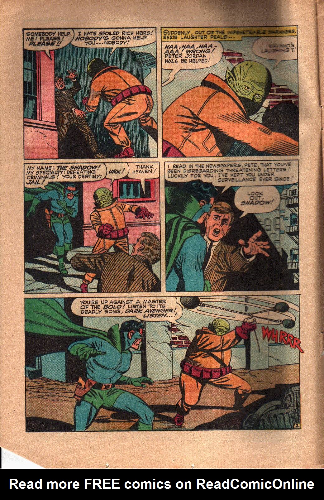Read online The Shadow (1964) comic -  Issue #8 - 4