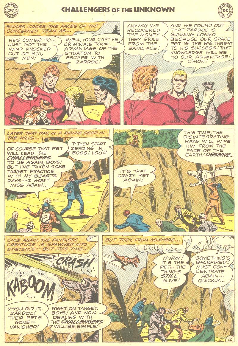 Challengers of the Unknown (1958) Issue #21 #21 - English 25