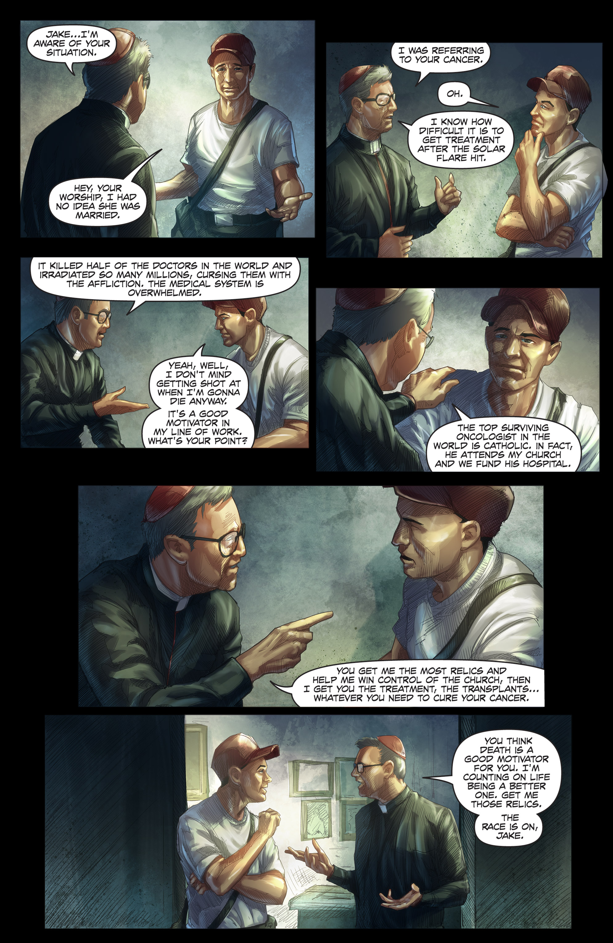 Read online Afterburn: Crossfire comic -  Issue #1 - 11