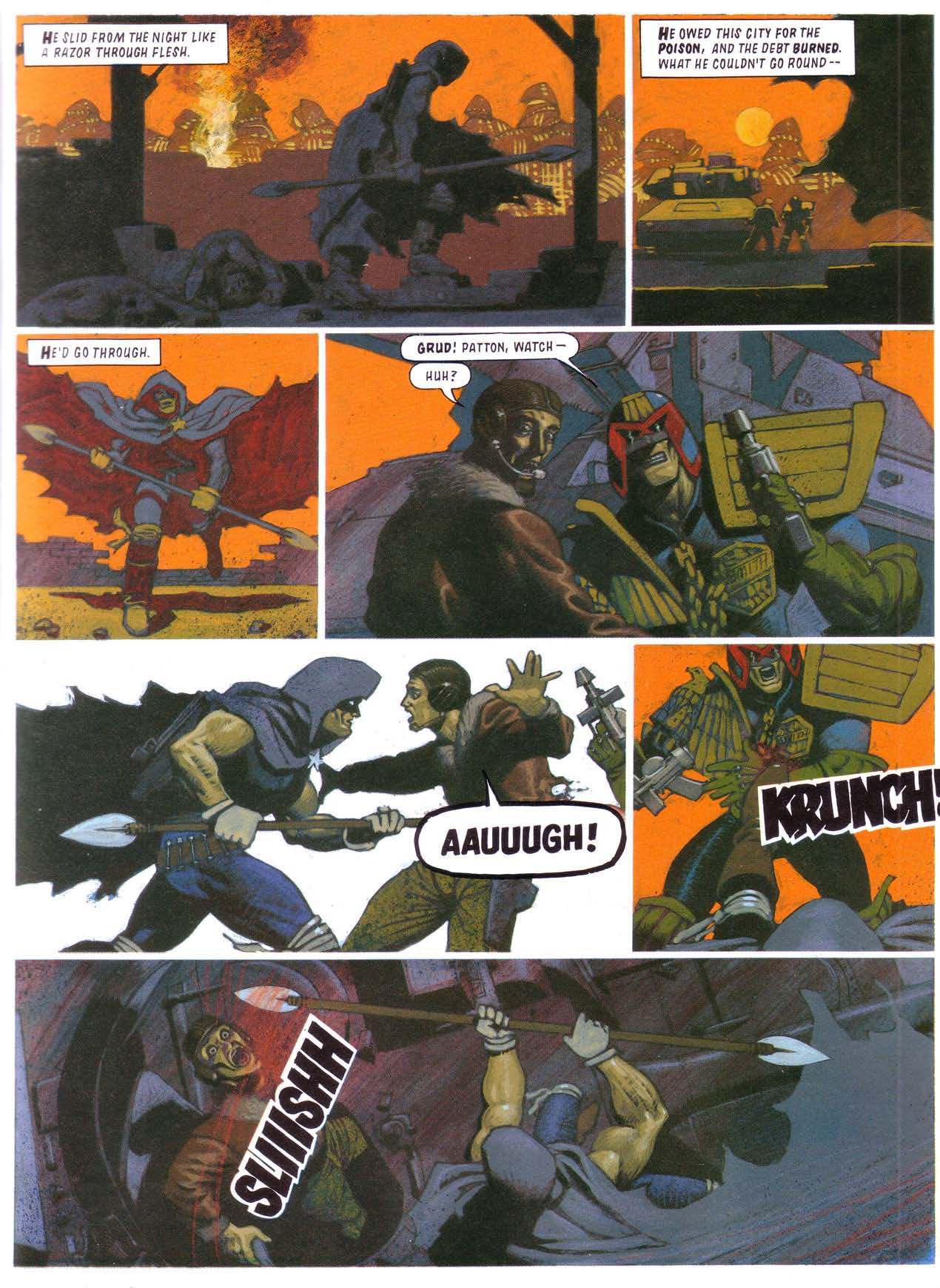 Read online Judge Dredd: Goodnight Kiss comic -  Issue # TPB - 9