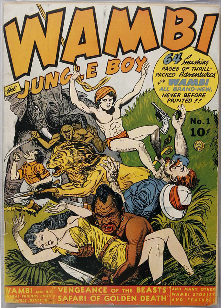 Read online Wambi Jungle Boy comic -  Issue #1 - 1