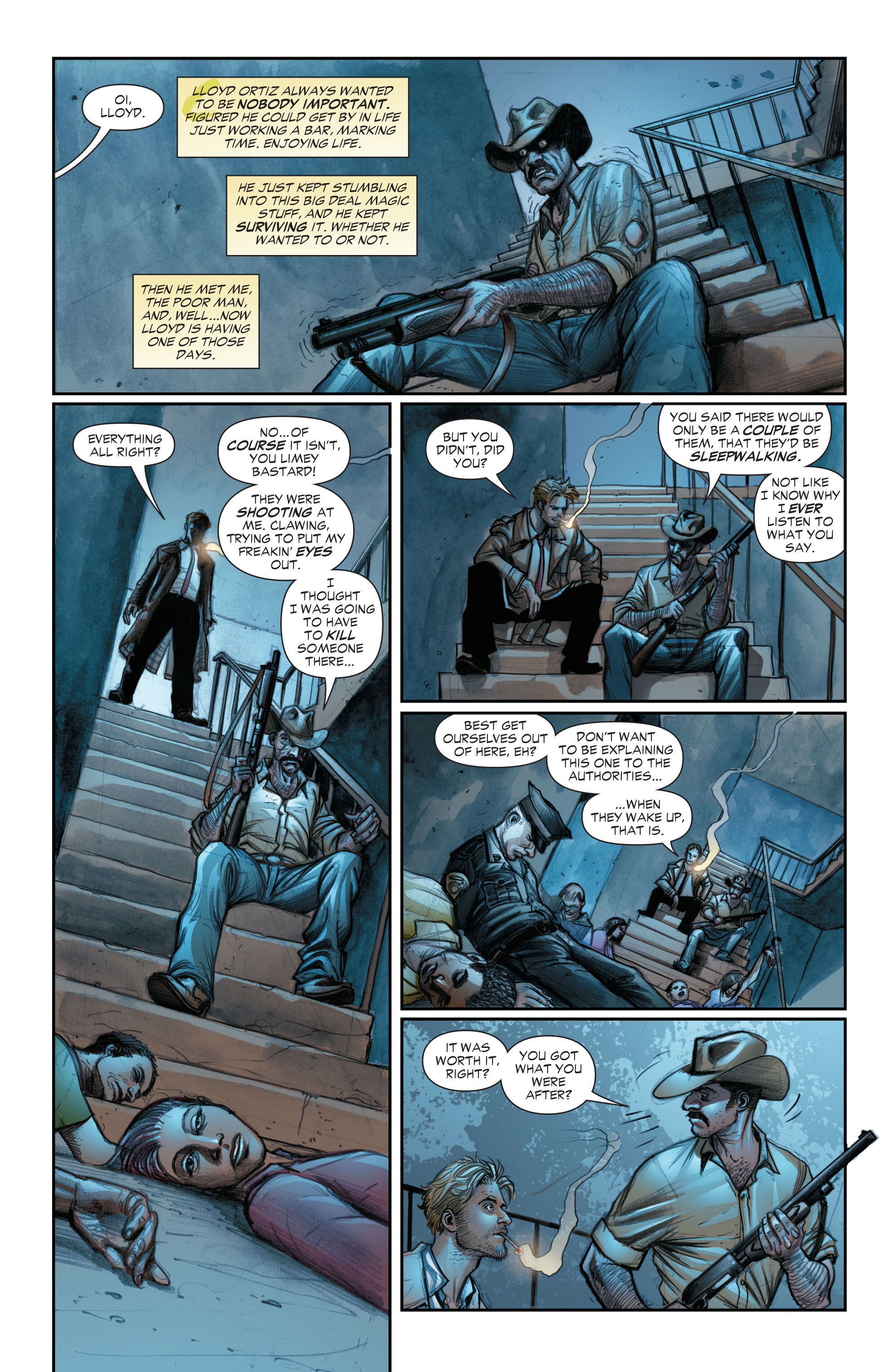 Read online Constantine: Futures End comic -  Issue # Full - 19