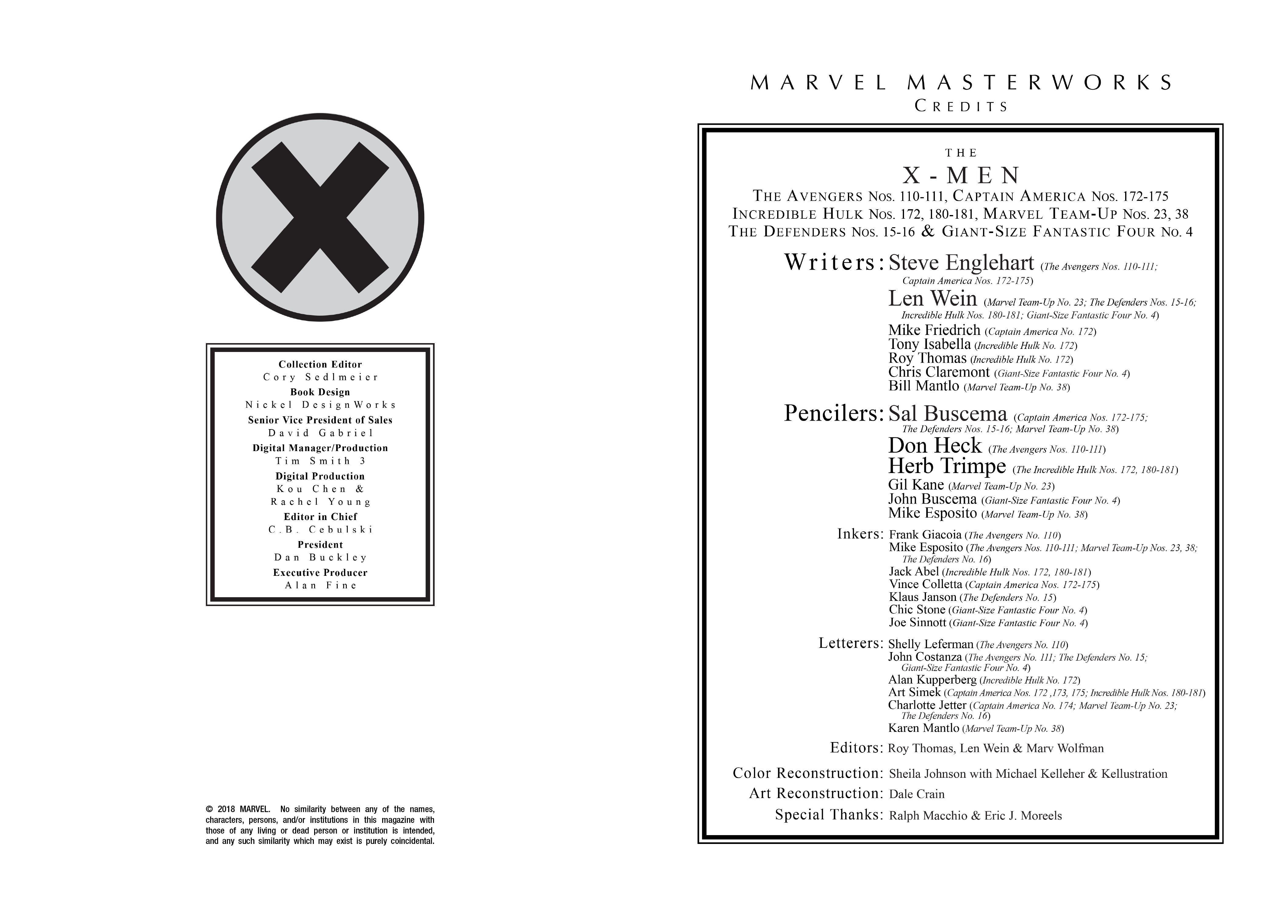 Read online Marvel Masterworks: The X-Men comic -  Issue # TPB 8 (Part 1) - 3