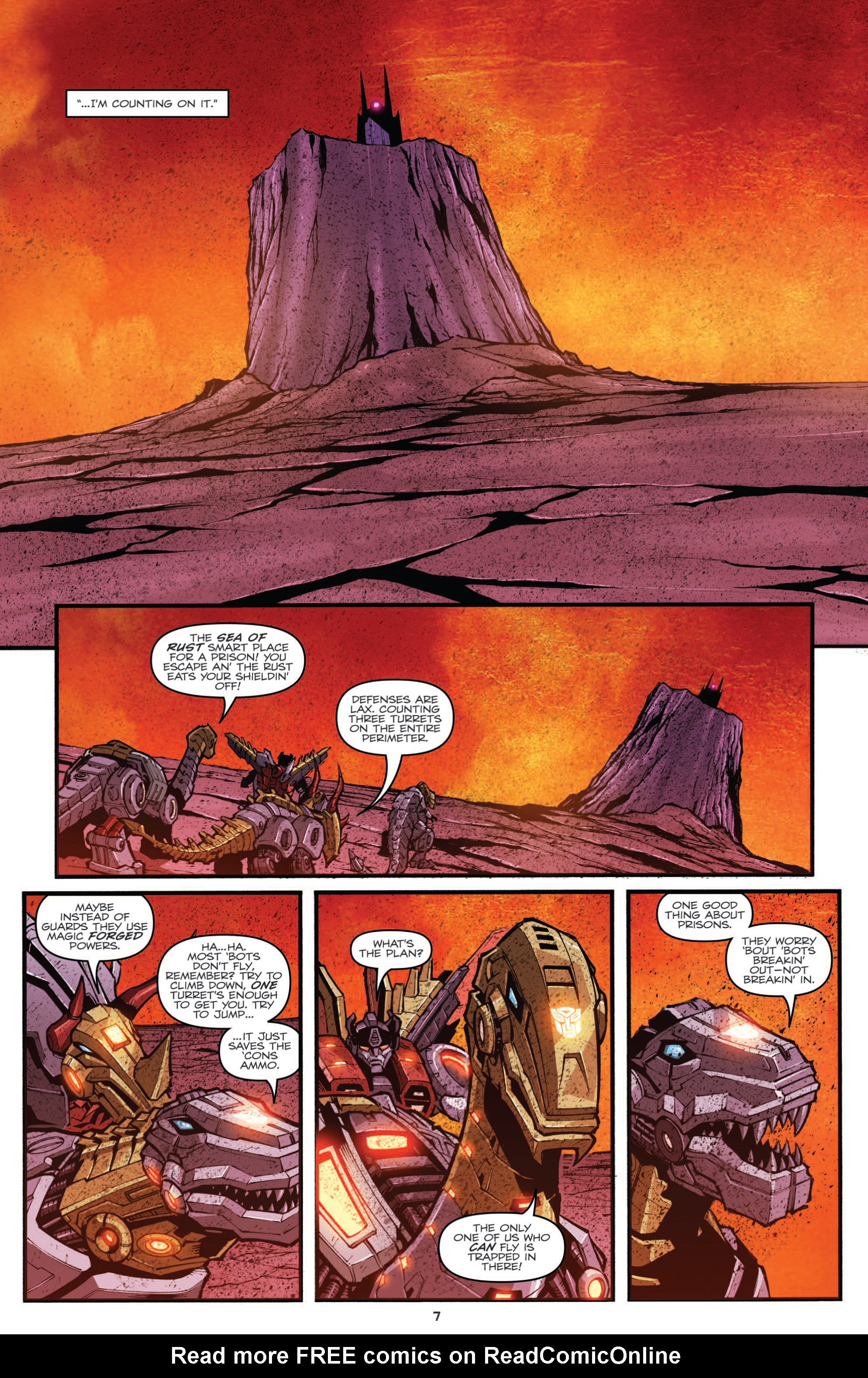 Read online The Transformers Prime: Rage of the Dinobots comic -  Issue #2 - 9